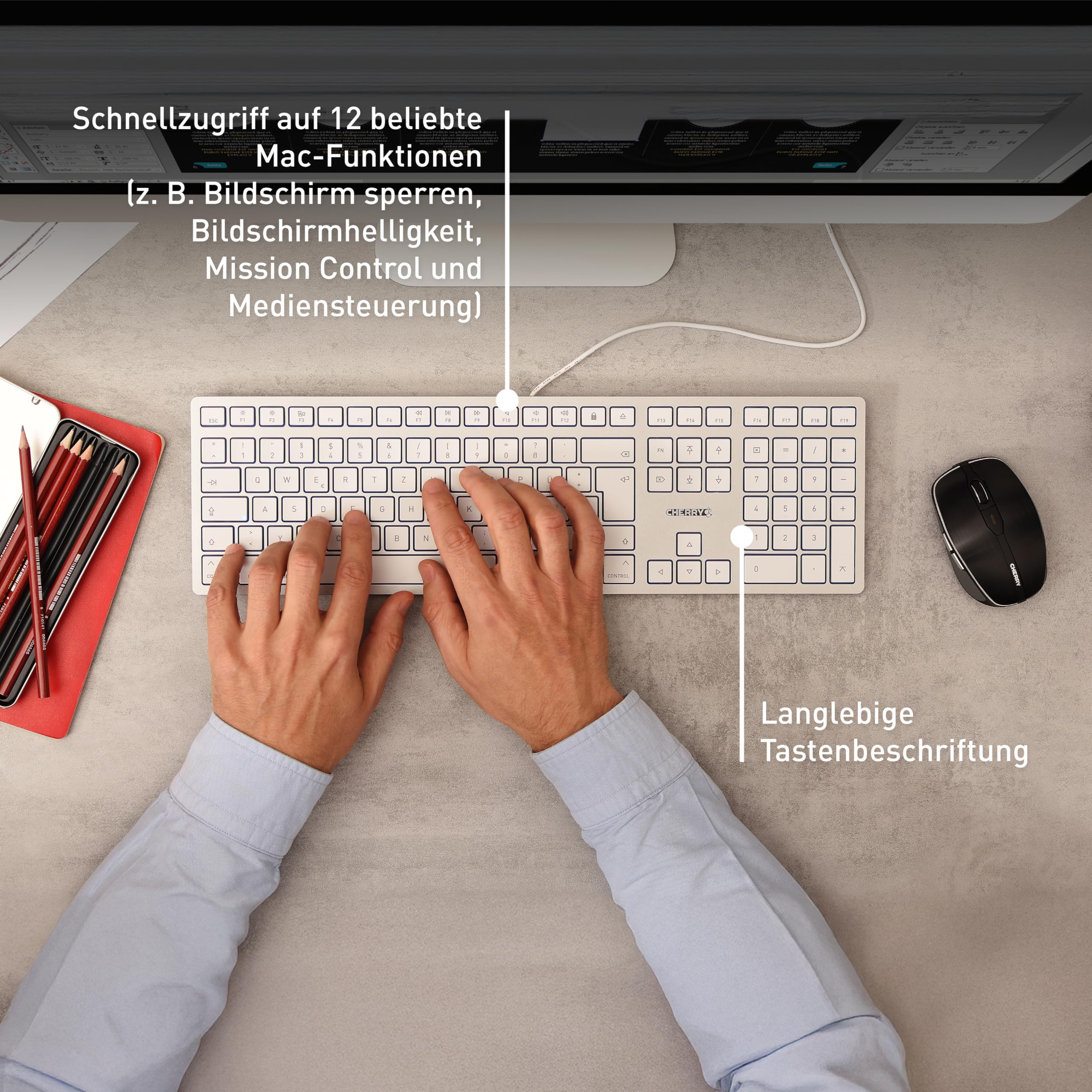 cherry-kc-6000-slim-mac-tastatur-wei-qwertz-usb-leise image 7
