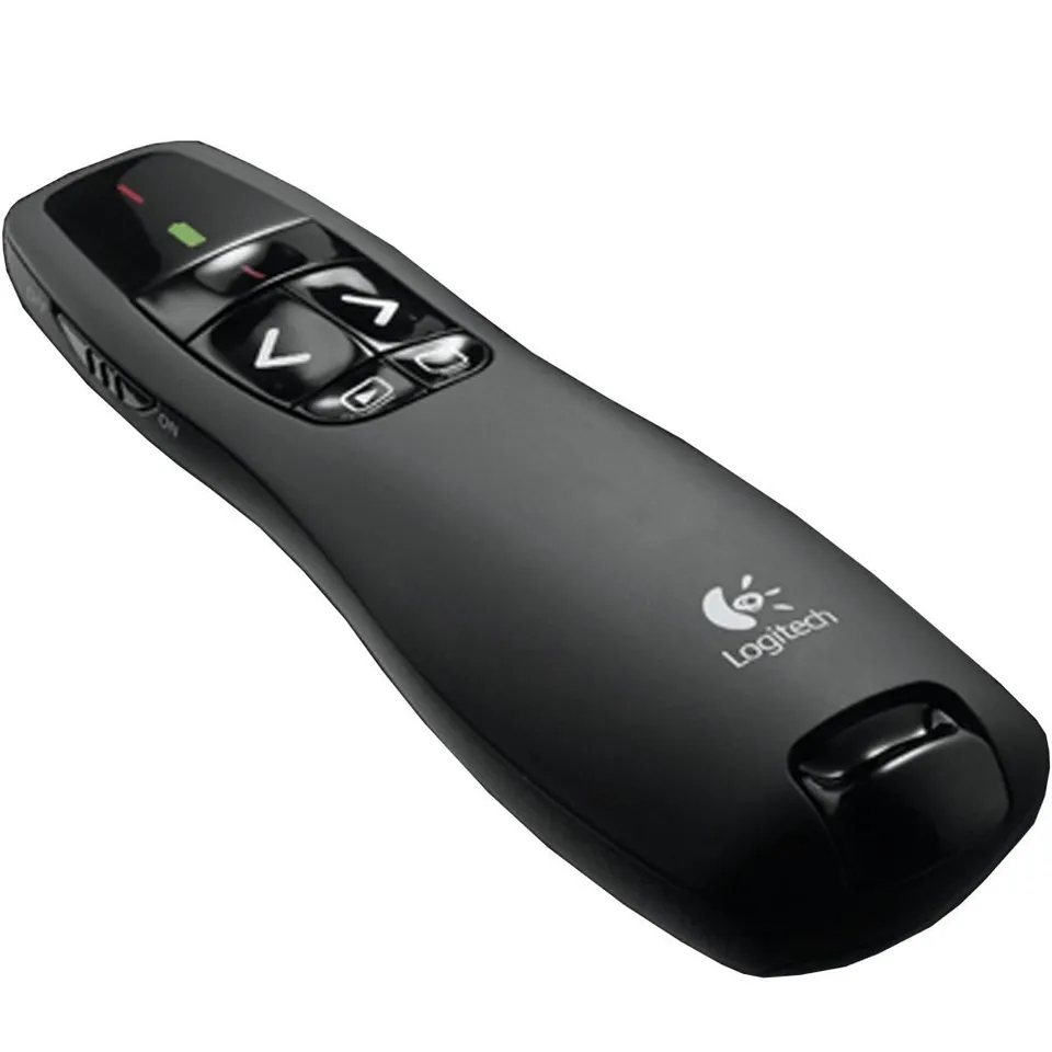 logitech-r400-presenter-laserpointer-rot-15m-usb-powerpoint image 1