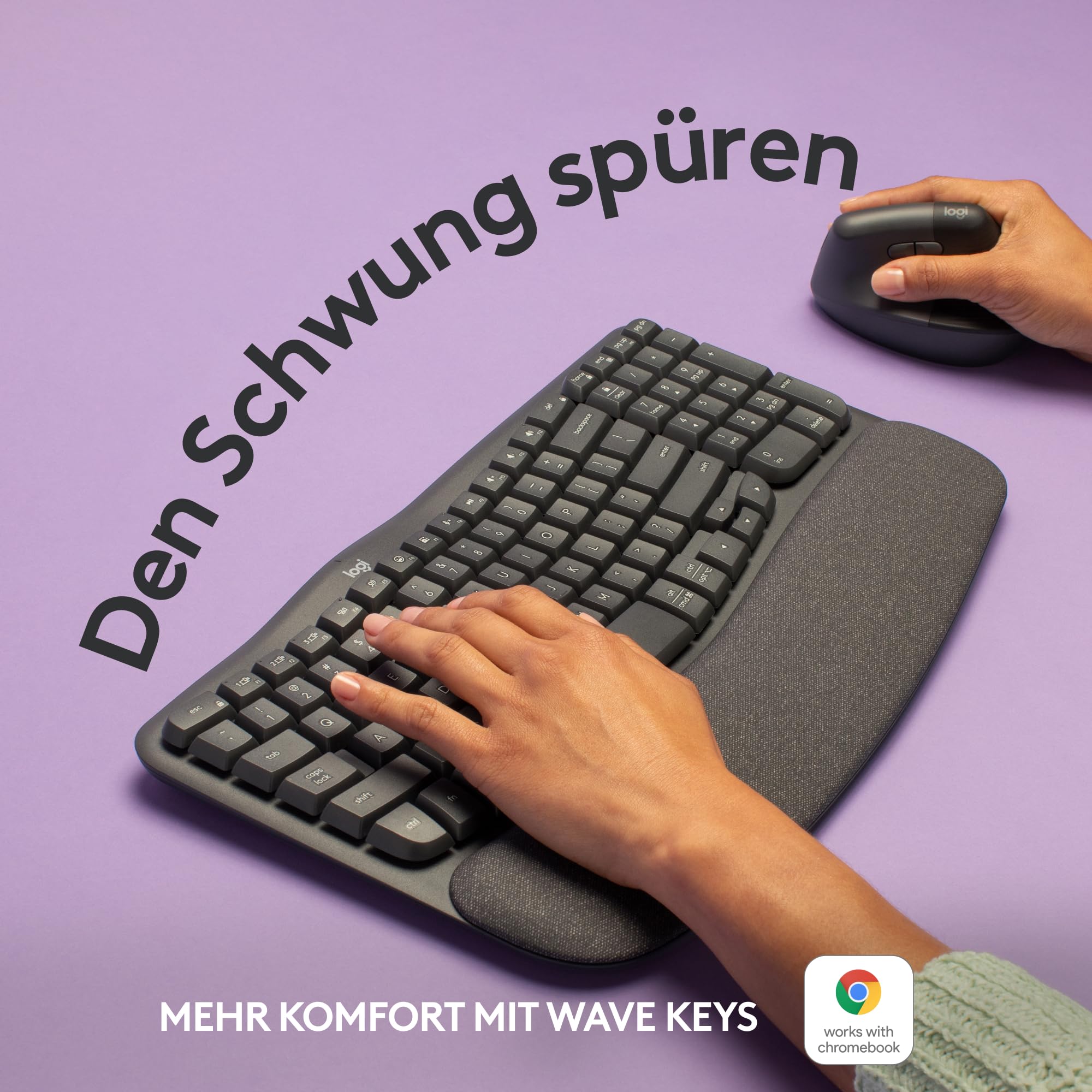 logitech-wave-keys-ergonomische-tastatur-graphit-qwertz image 2