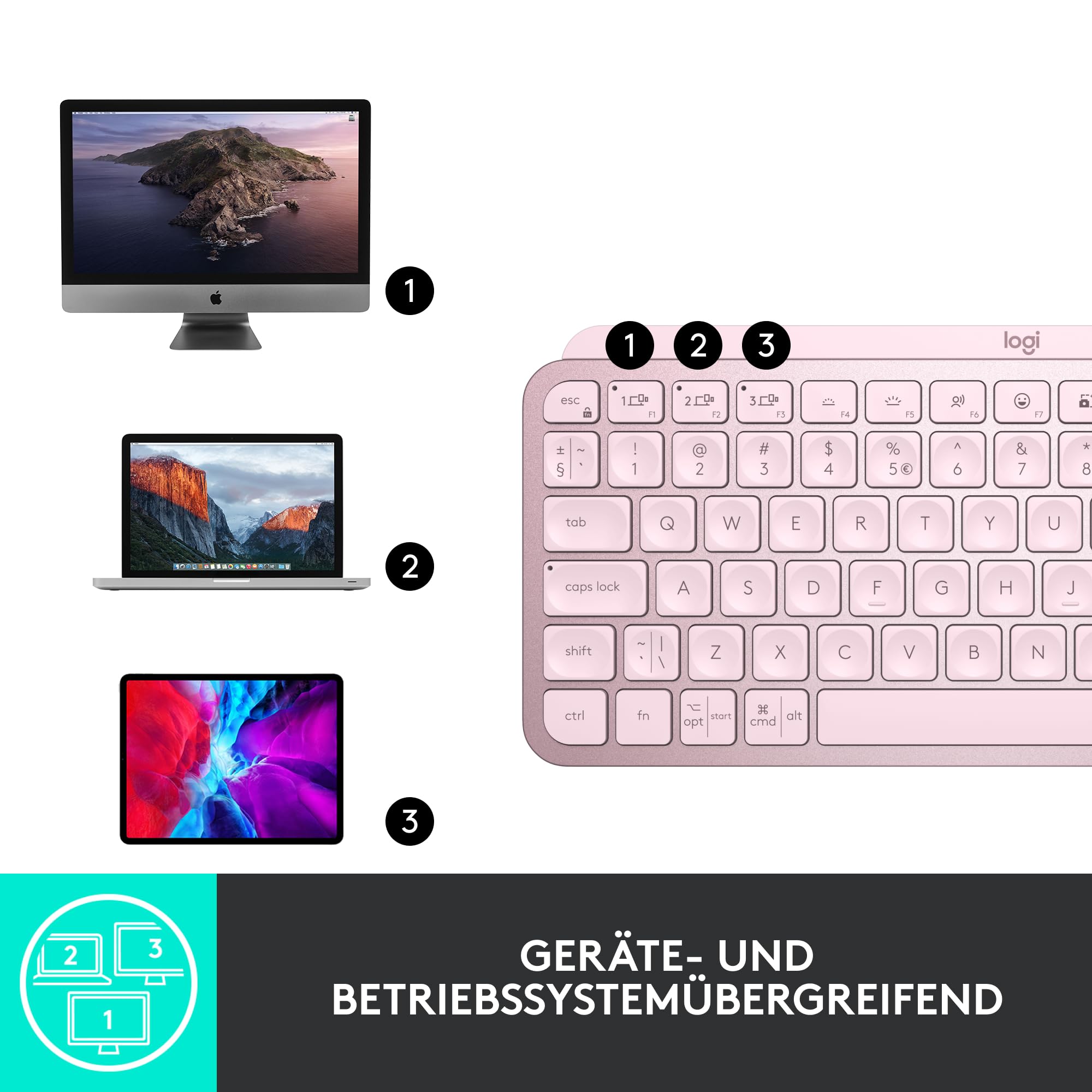 logitech-mx-keys-mini-kabellose-tastatur-rosa-qwertz-beleuchtet image 8