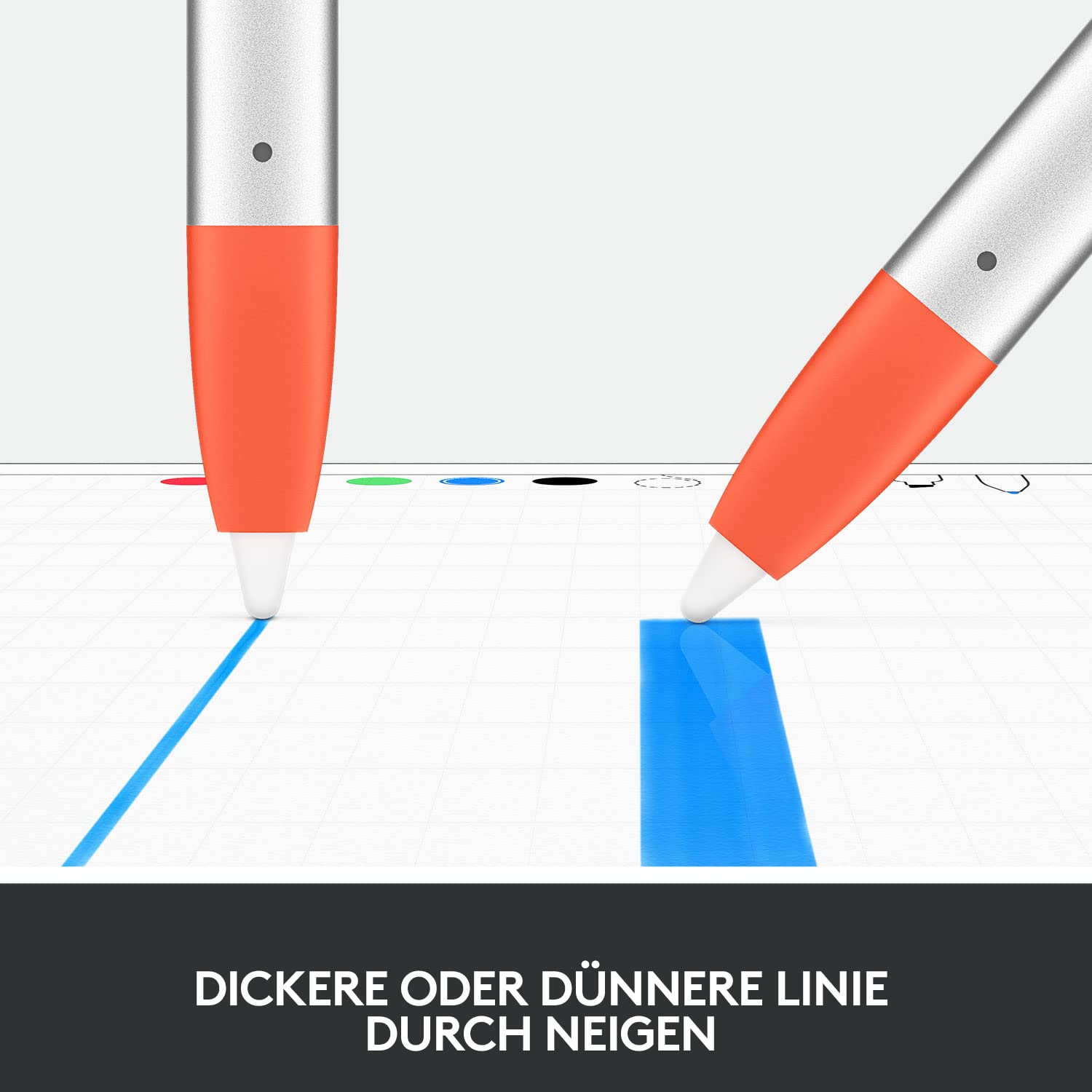 logitech-crayon-zeichenstift-silber-orange-f-r-ipad-smart-tip image 5