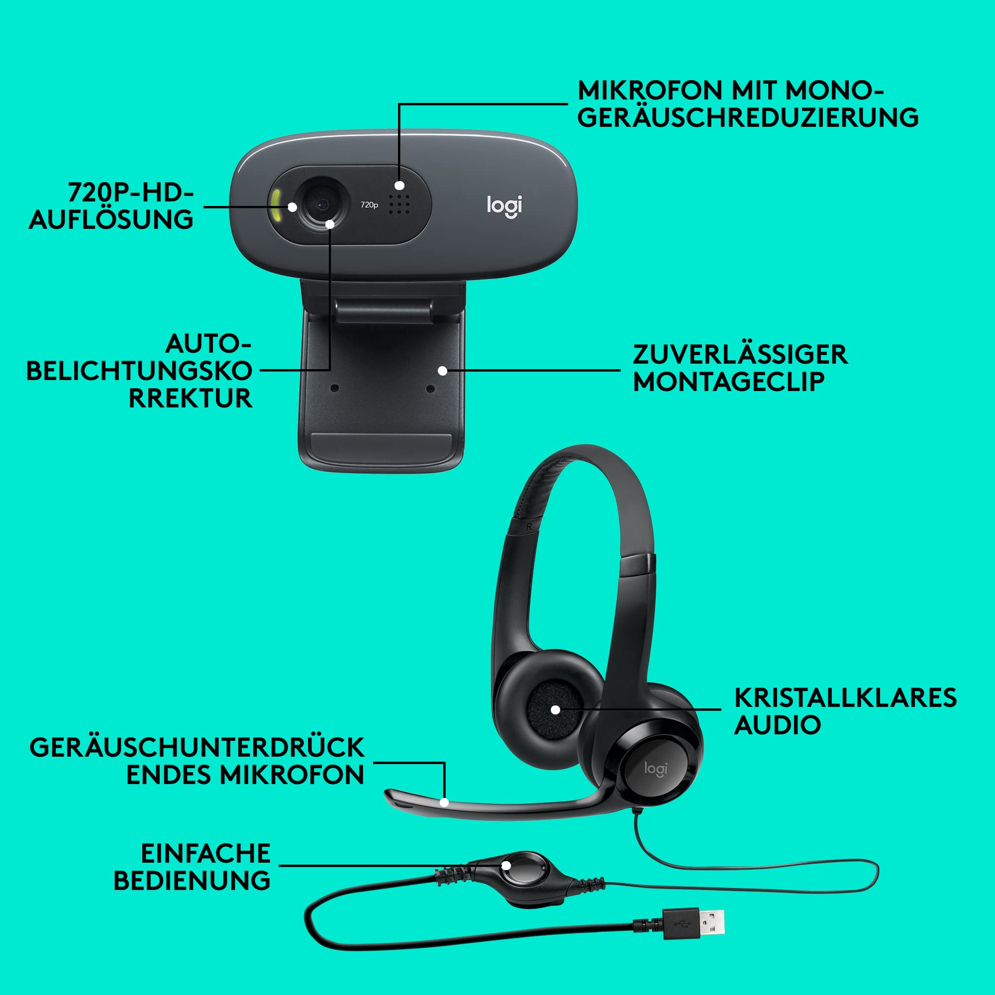 logitech-c270-h390-videokonferenz-set-720p-hd-mit-headset image 6
