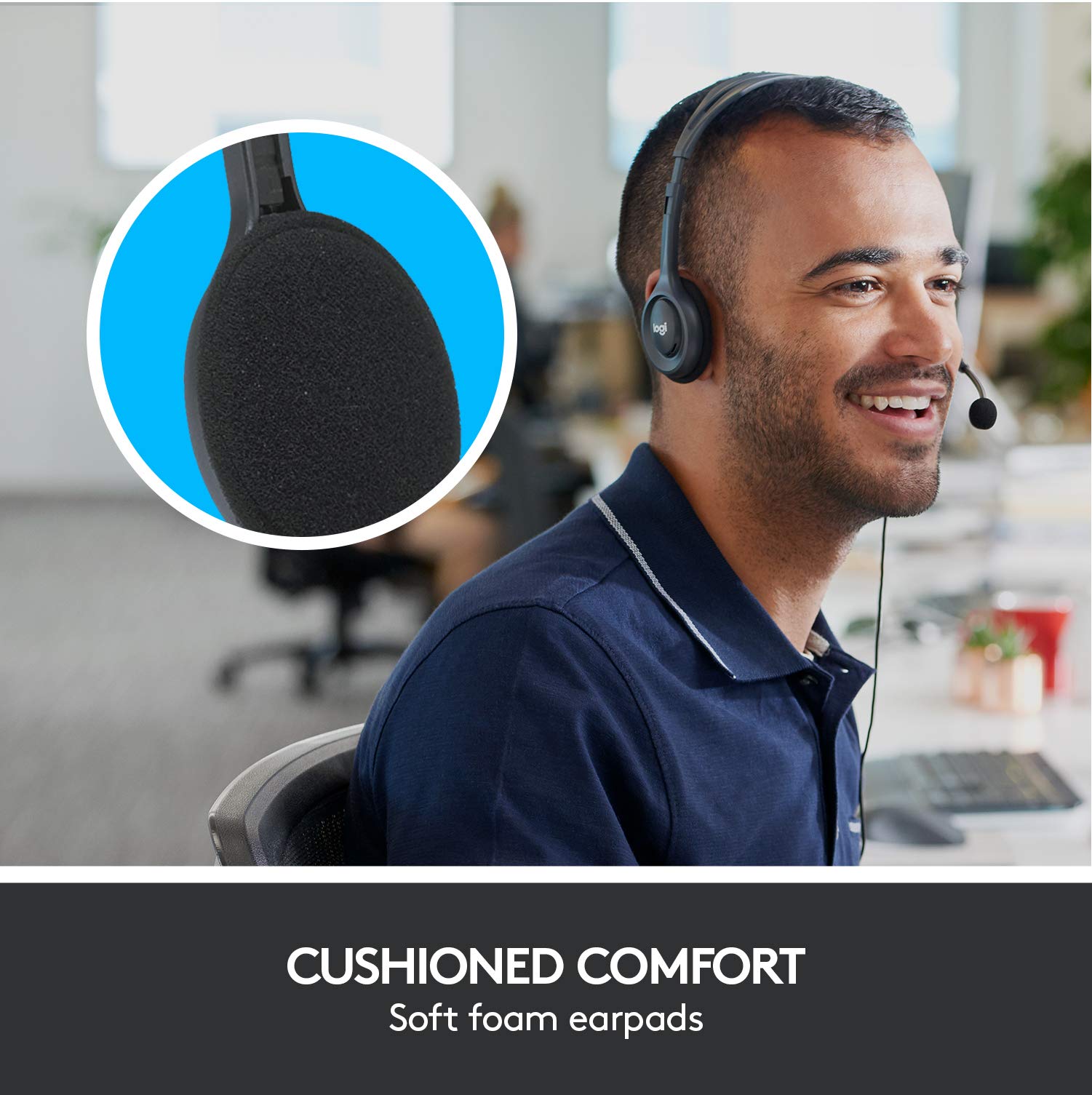 logitech-h111-headset-schwarz-mit-mikrofon-stereo-3-5mm image 3