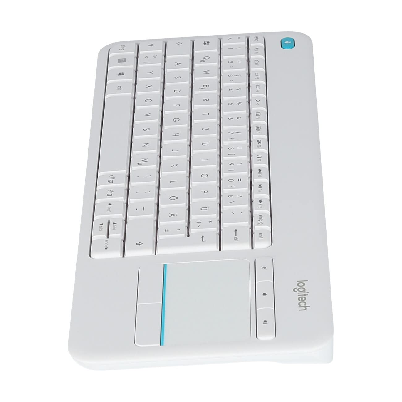 logitech-k400-plus-funk-tastatur-touchpad-wei-qwertz image 4