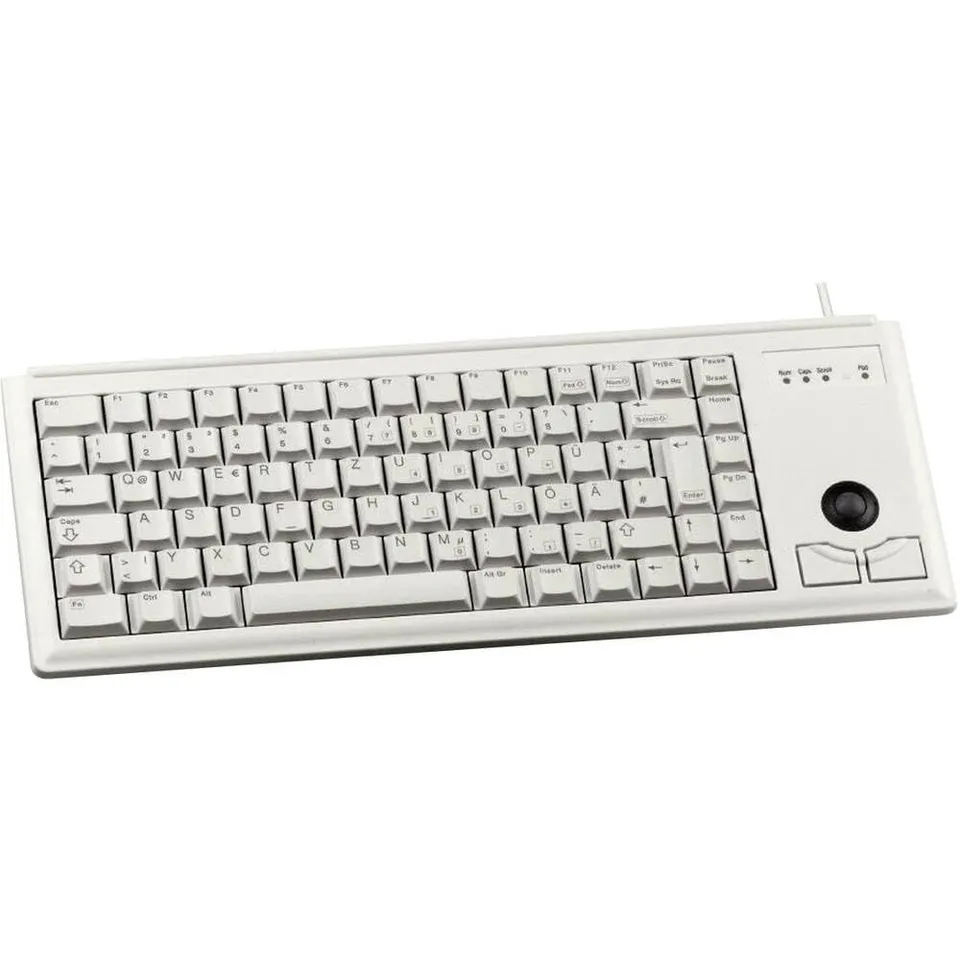 cherry-g84-4400-tastatur-mit-trackball-qwertz-grau-usb image 1