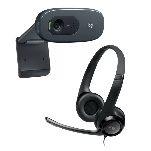 logitech-c270-h390-videokonferenz-set-720p-hd-mit-headset image 1