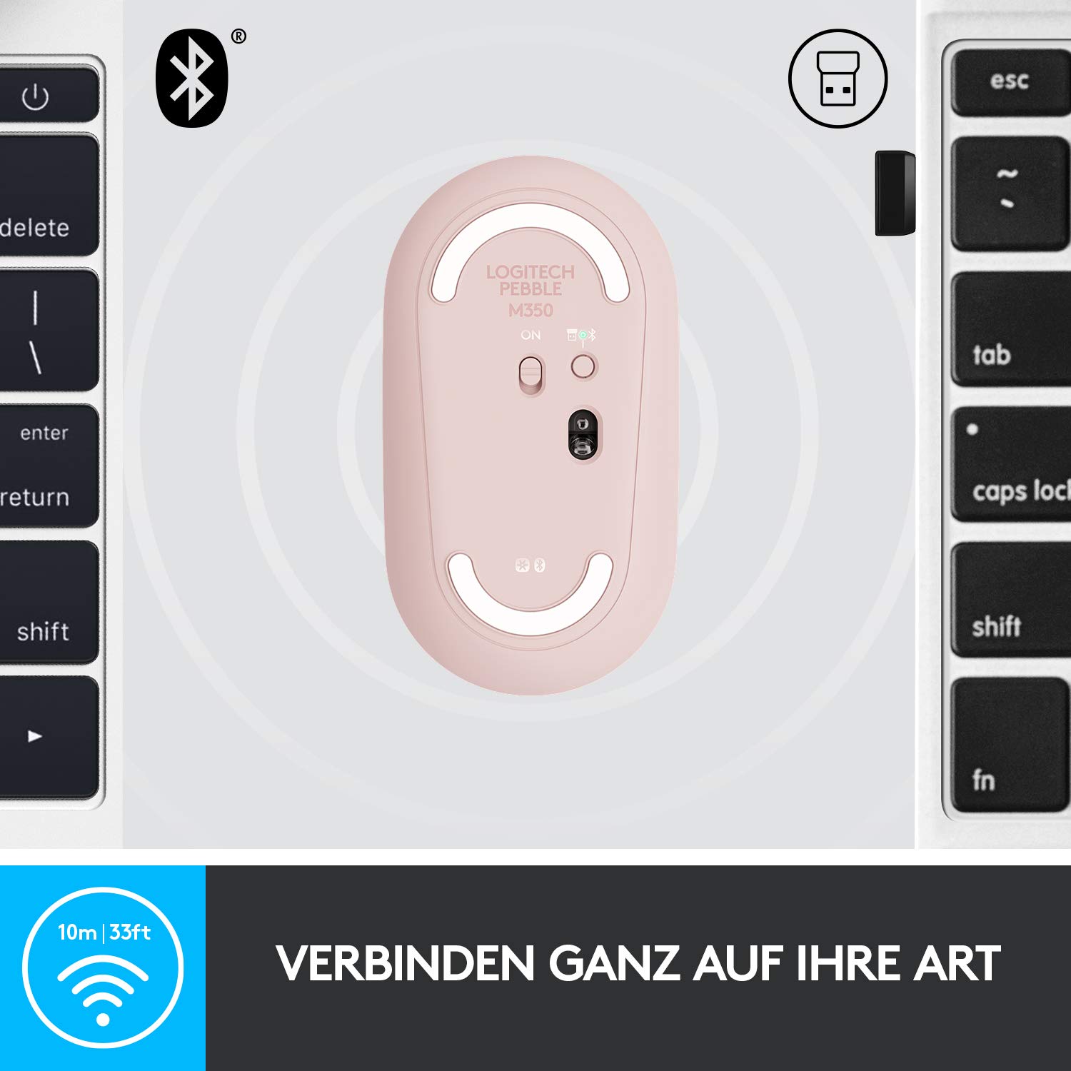 logitech-pebble-m350-funkmaus-rosa-leise-bluetooth image 7