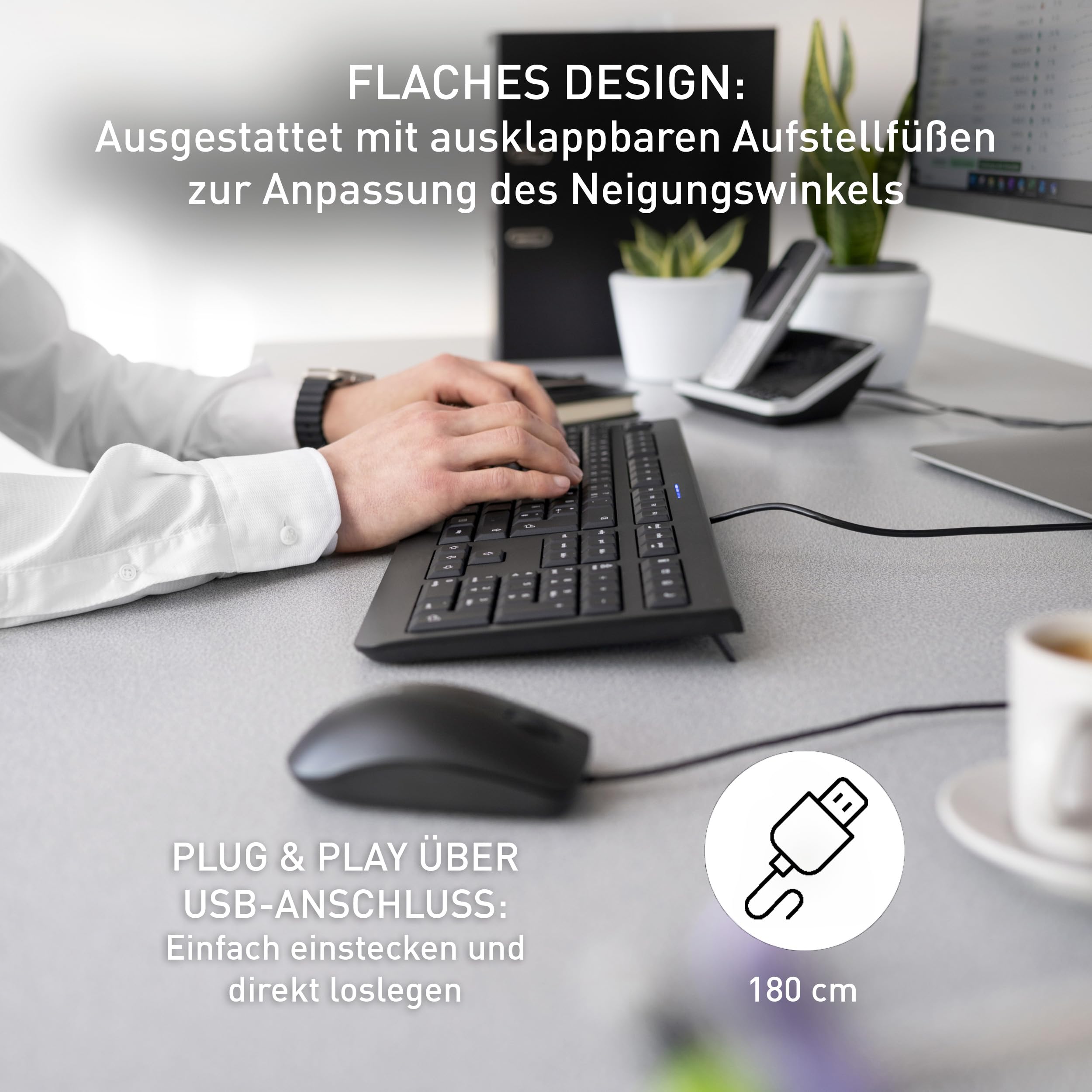 cherry-kc-1000-tastatur-kabelgebunden-qwertz-schwarz image 6