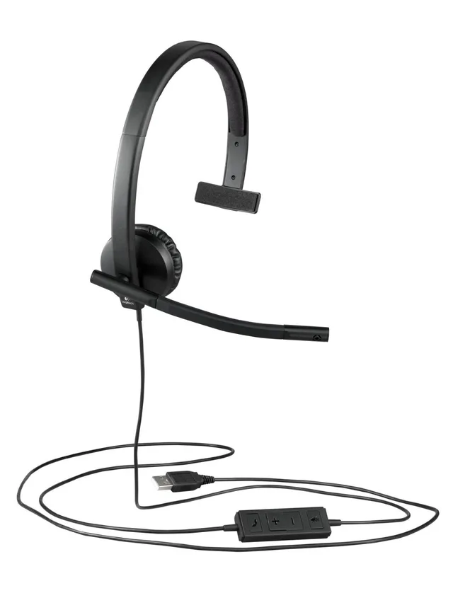 logitech-h570e-usb-headset-mono-mit-mikrofon-business image 1