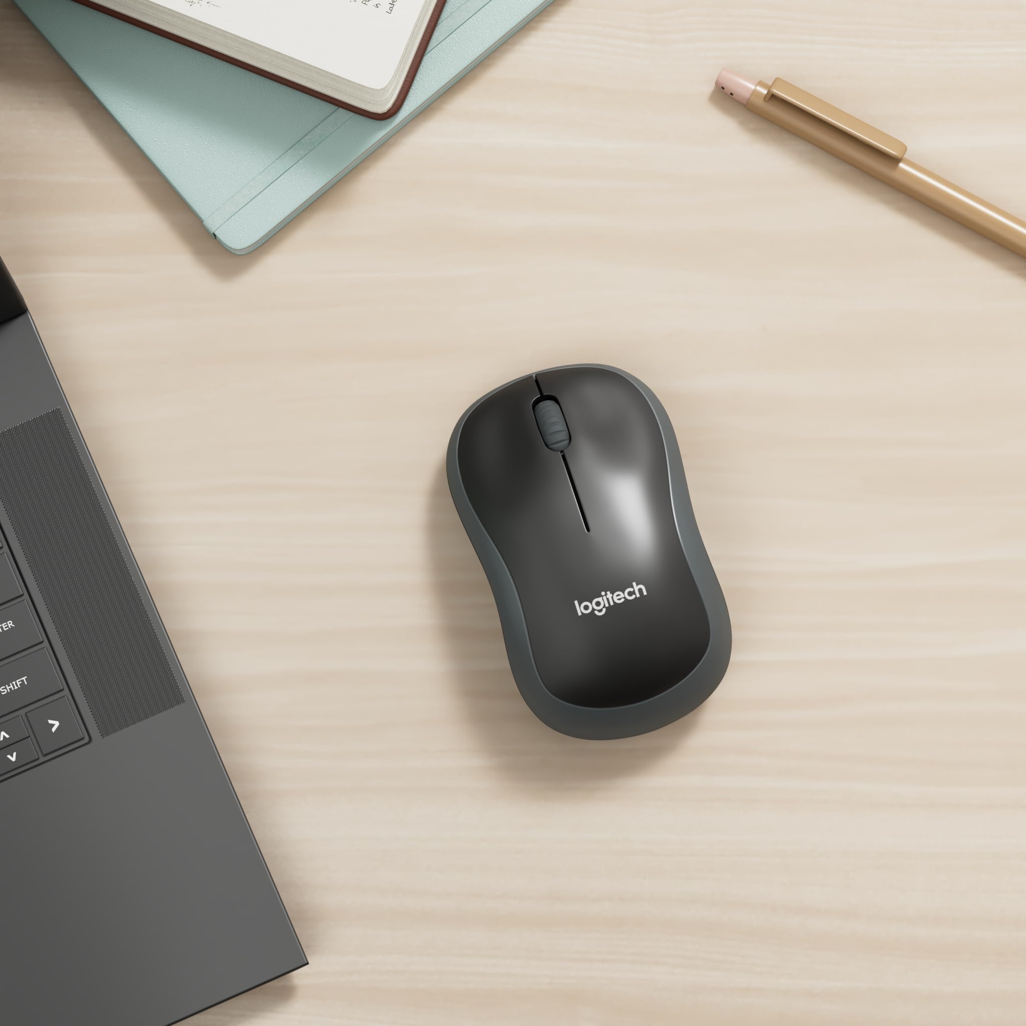 logitech-m185-kabellose-maus-usb-grau image 2