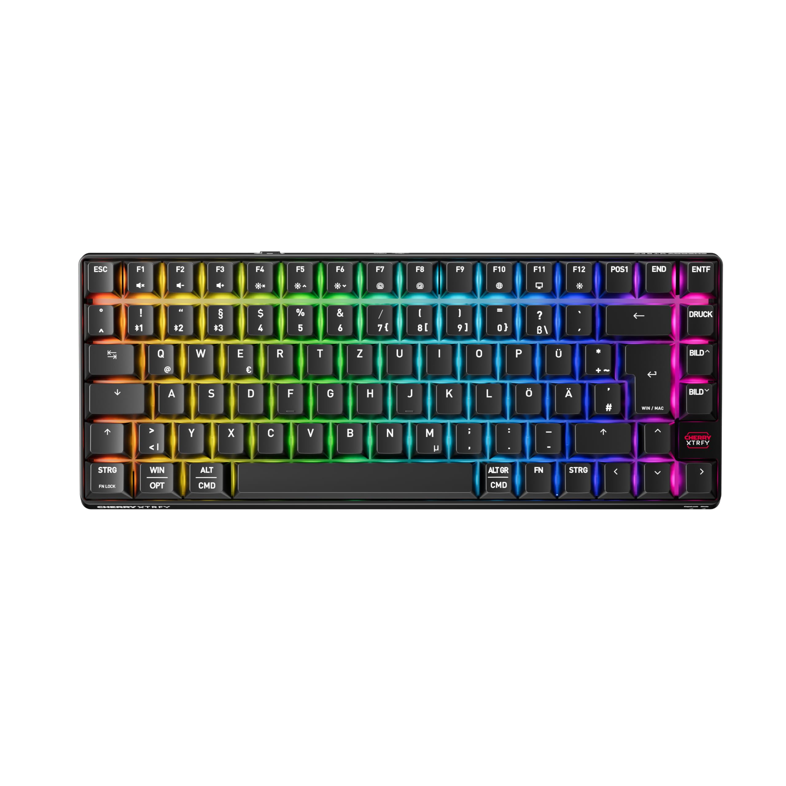 cherry-k33-compact-wireless-gaming-tastatur-qwertz-schwarz image 1