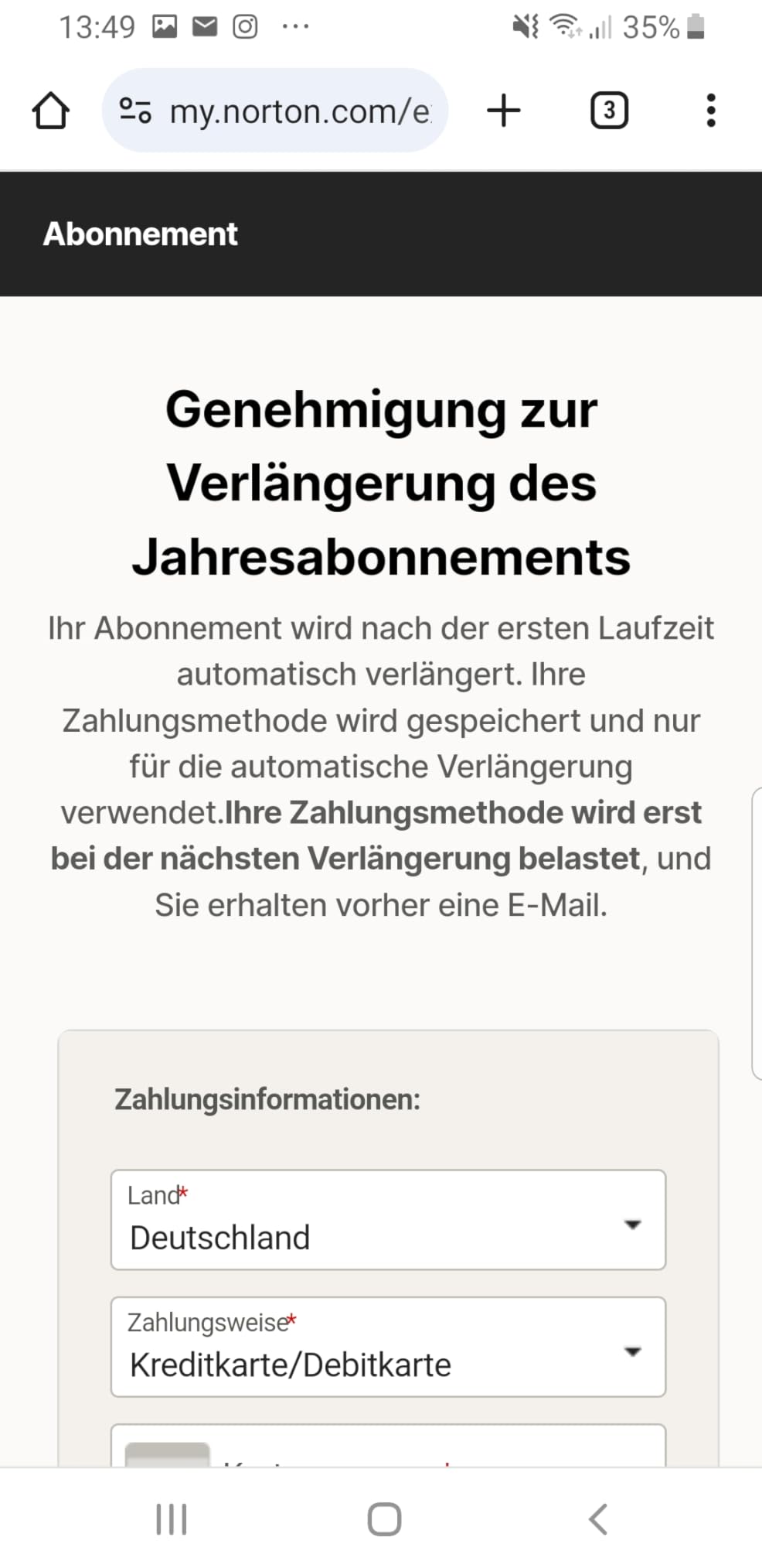 Mail gesucht