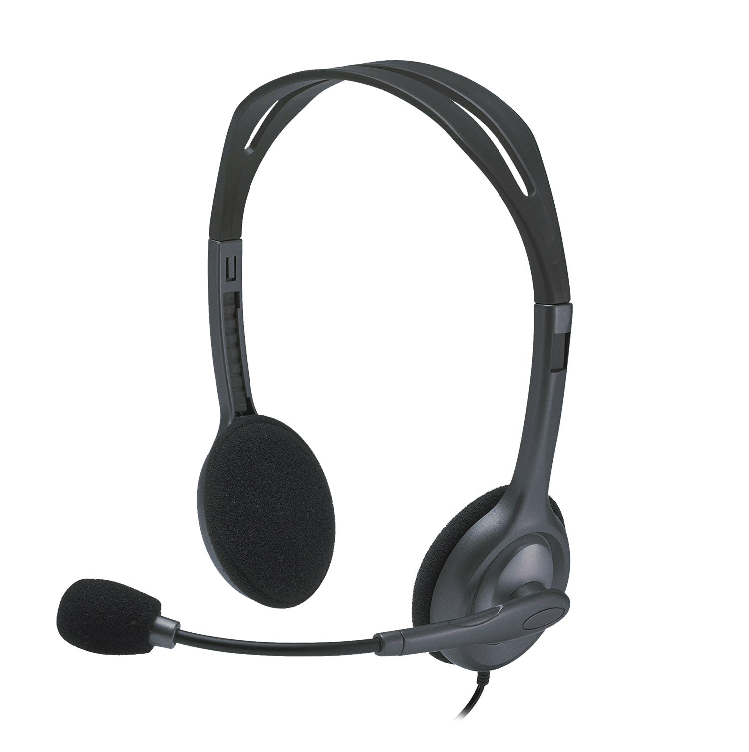 logitech-h111-headset-schwarz-mit-mikrofon-stereo-3-5mm image 1
