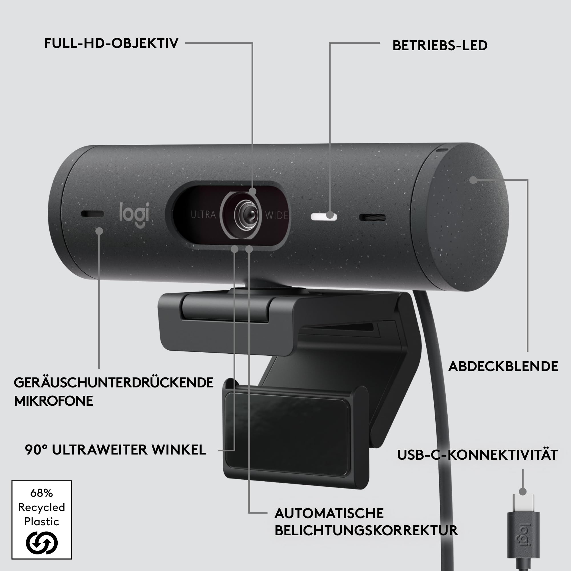 logitech-brio-500-webcam-full-hd-mit-lichtkorrektur image 8