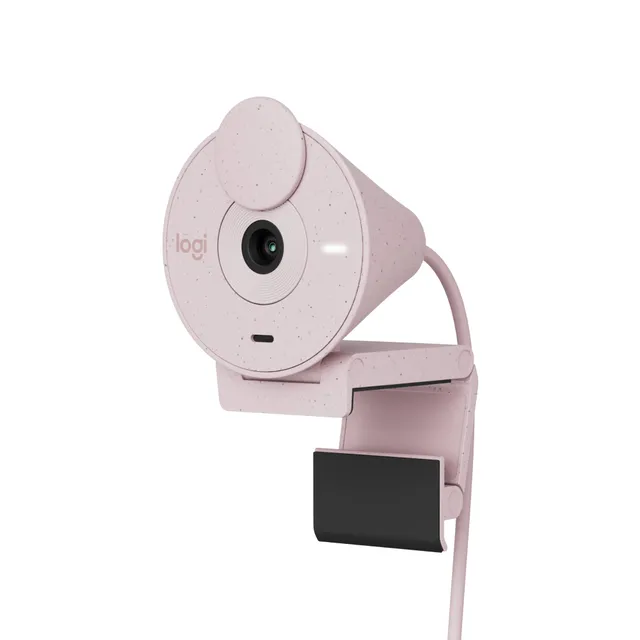 logitech-brio-300-full-hd-webcam-rosa-mit-sichtschutz image 1