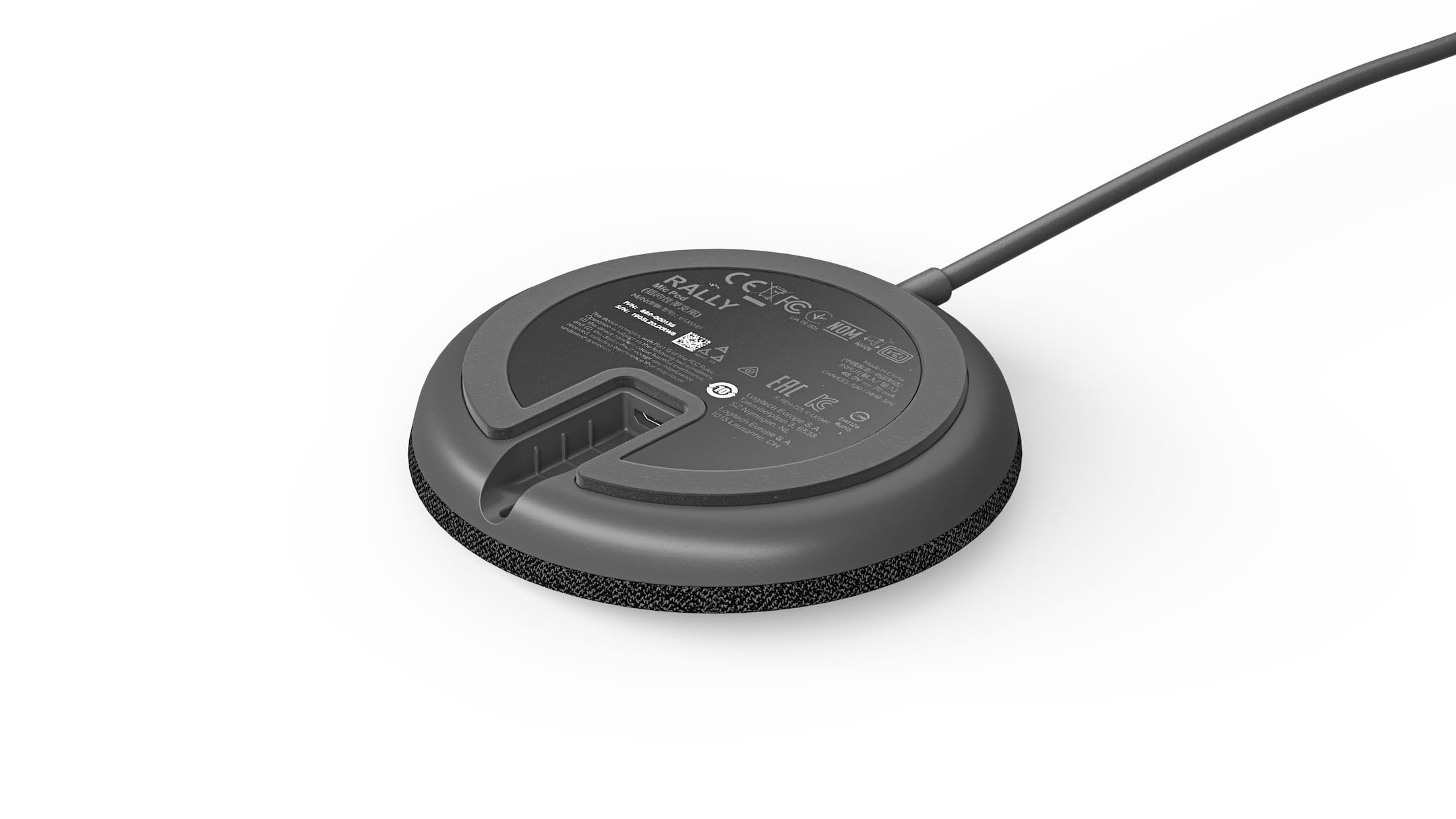 logitech-rally-mic-pod-mikrofon-schwarz-konferenz image 3