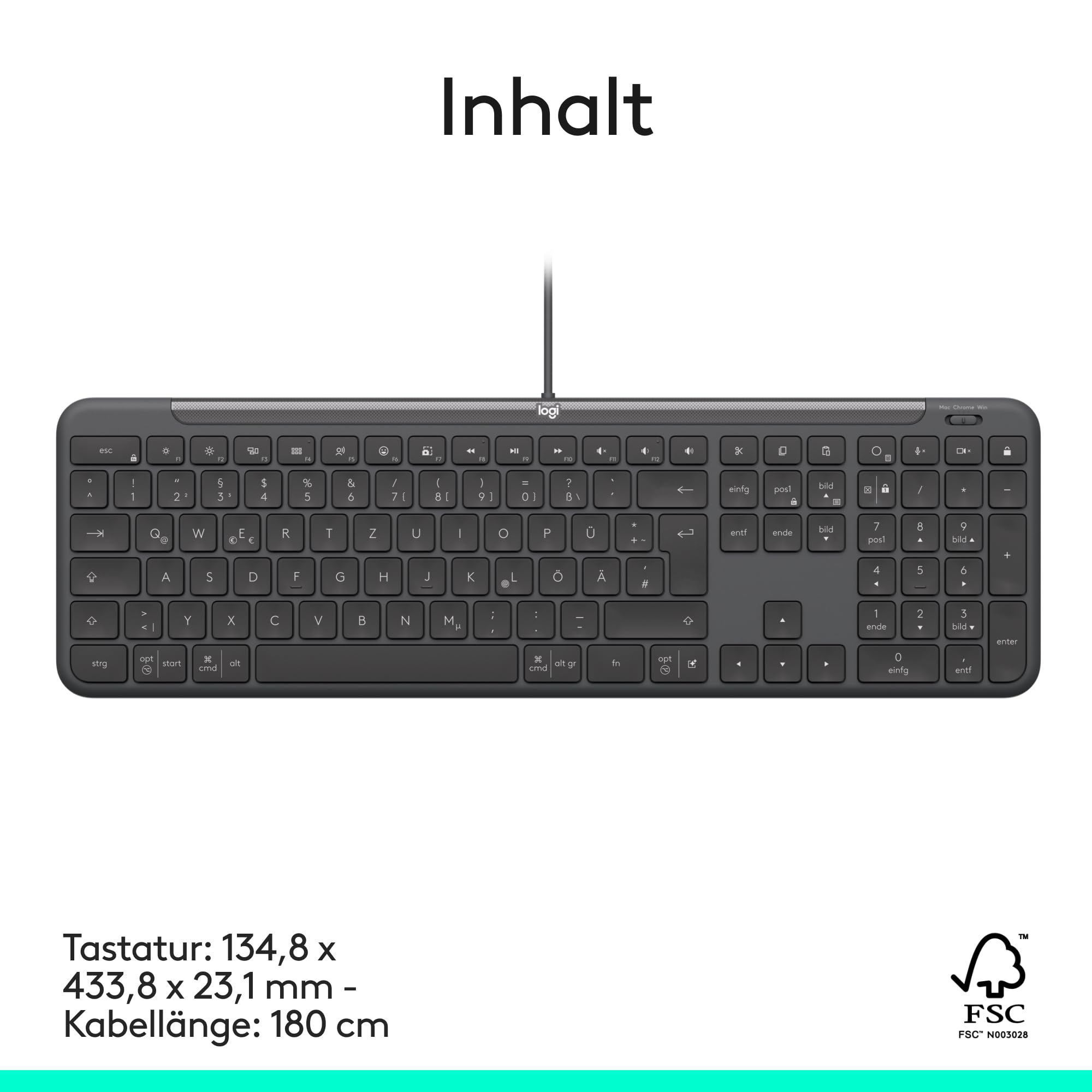 logitech-signature-k620-tastatur-usb-c-grafit-qwertz image 8