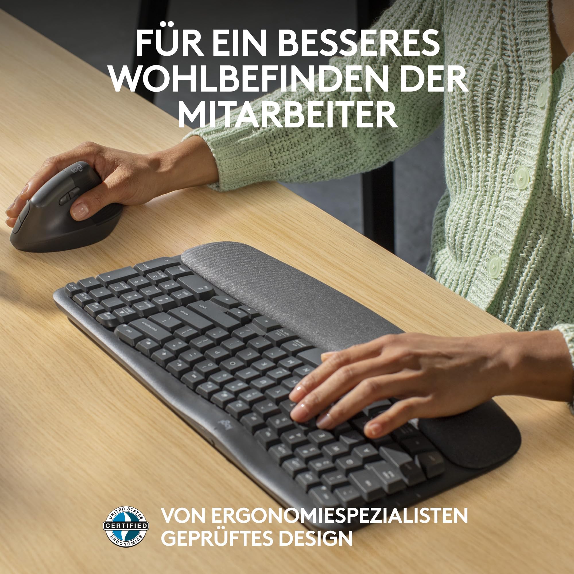 logitech-wave-keys-business-ergonomische-tastatur-grafit image 2