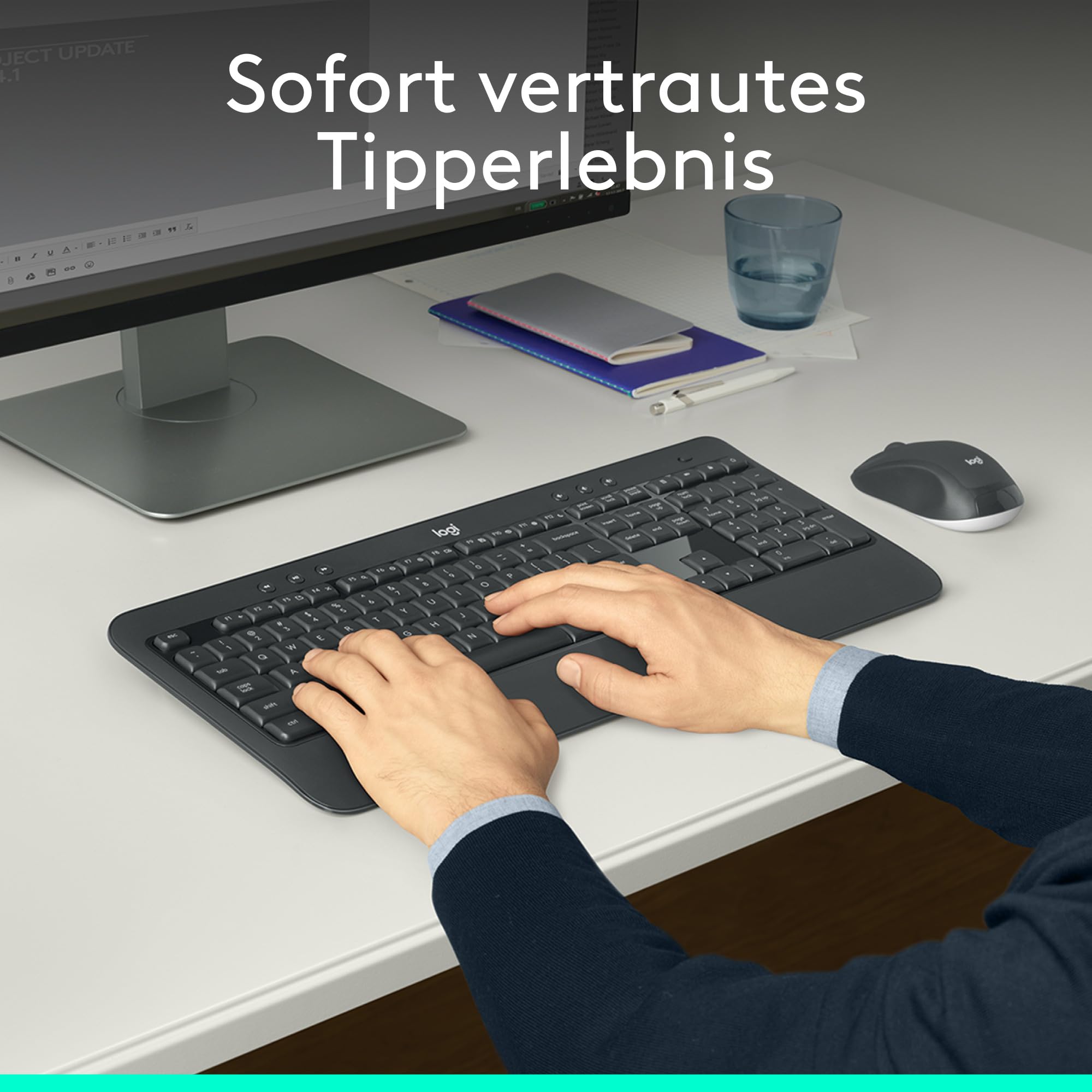 logitech-mk540-advanced-tastatur-maus-set-qwertz-schwarz image 2