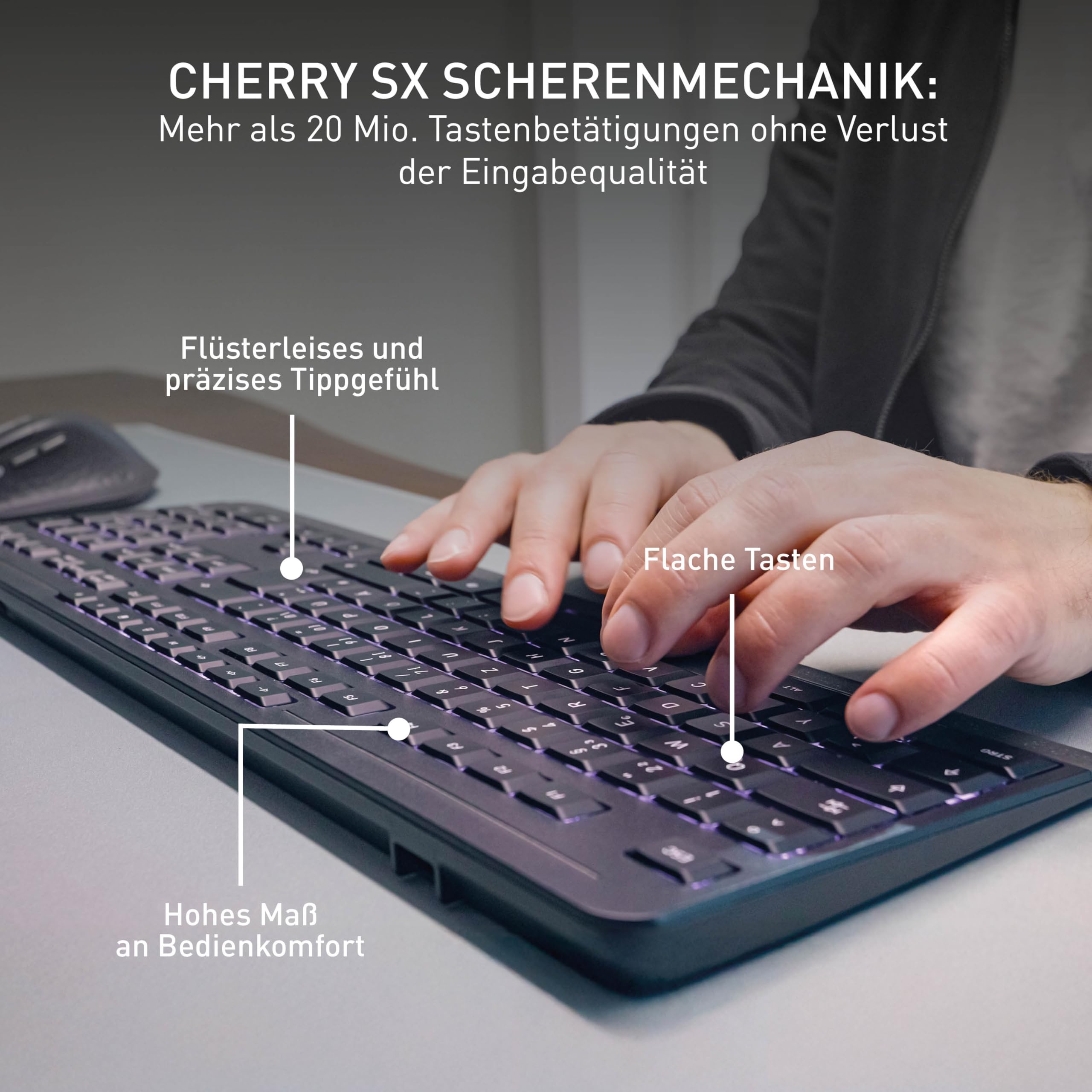 cherry-stream-ultimate-funk-tastatur-schwarz-beleuchtet-sx image 3