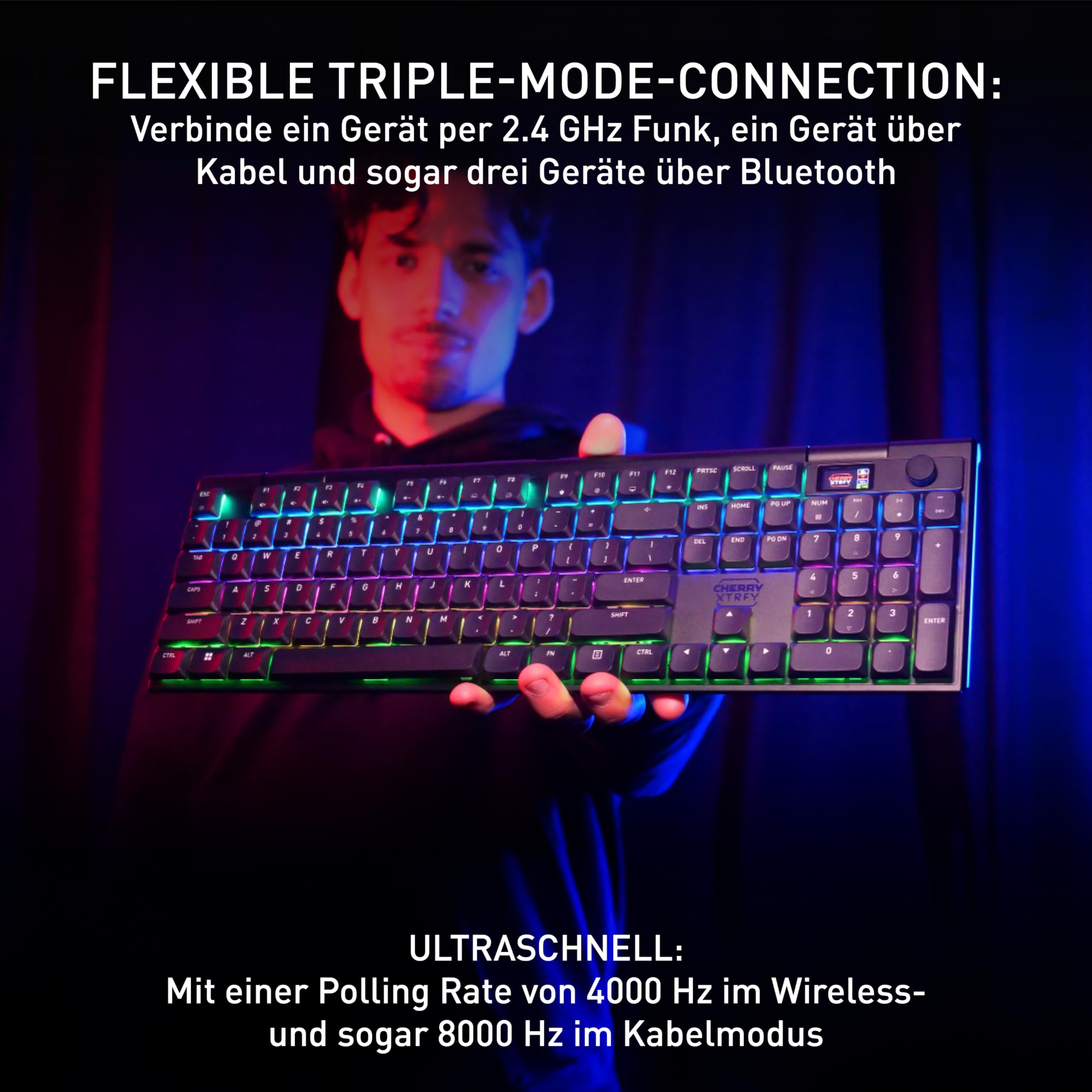 cherry-xtrfy-mx-10-1-wireless-tastatur-qwertz-schwarz-low-profile image 4