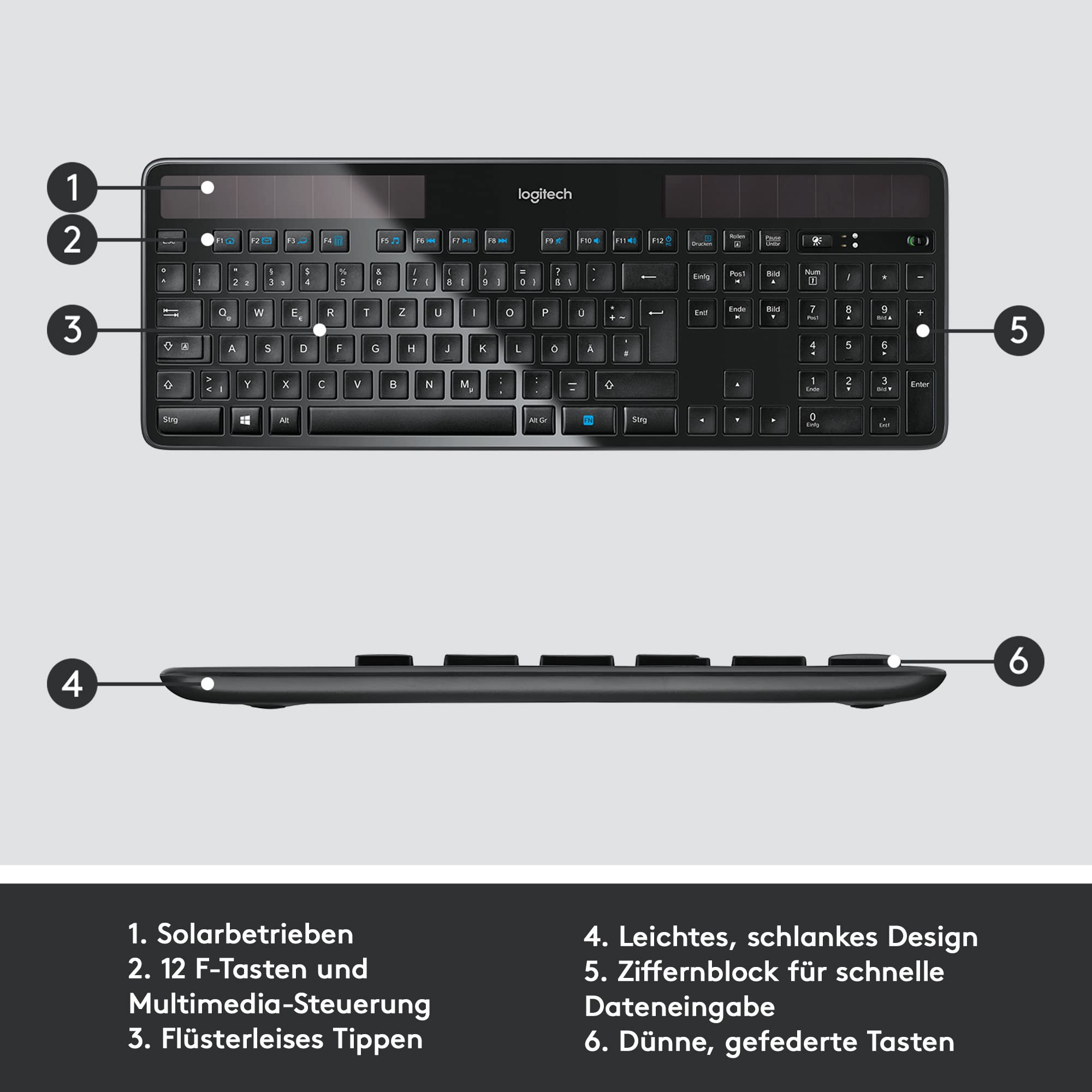 logitech-k750-solar-tastatur-kabellos-schwarz-qwertz image 8