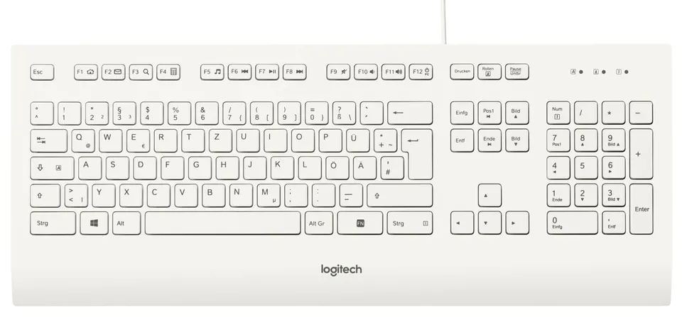 logitech-k280e-pro-business-tastatur-wei-kabelgebunden-leise image 1