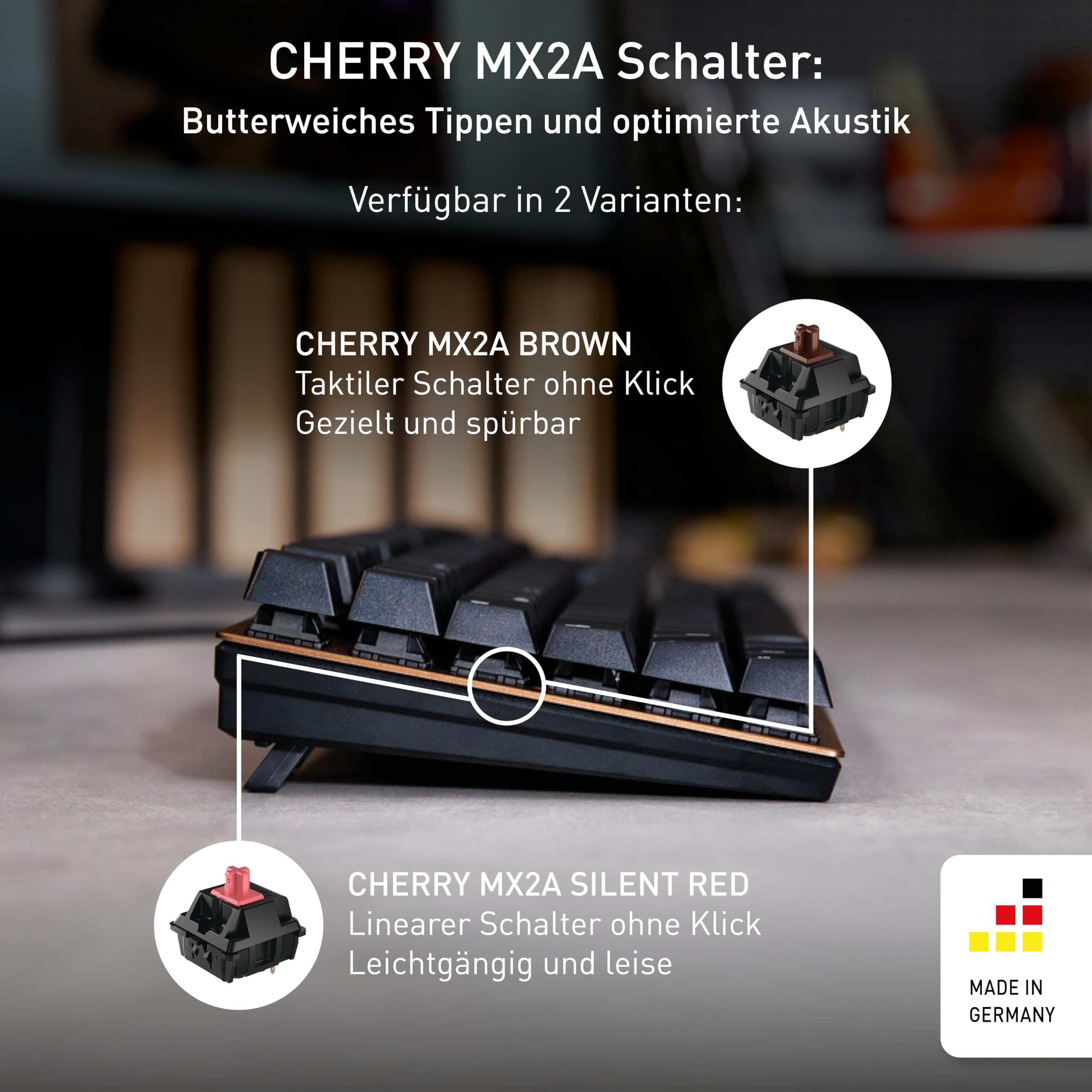 cherry-kc-200-mx-tastatur-silent-red-schwarz-kabelgebunden-leise image 2
