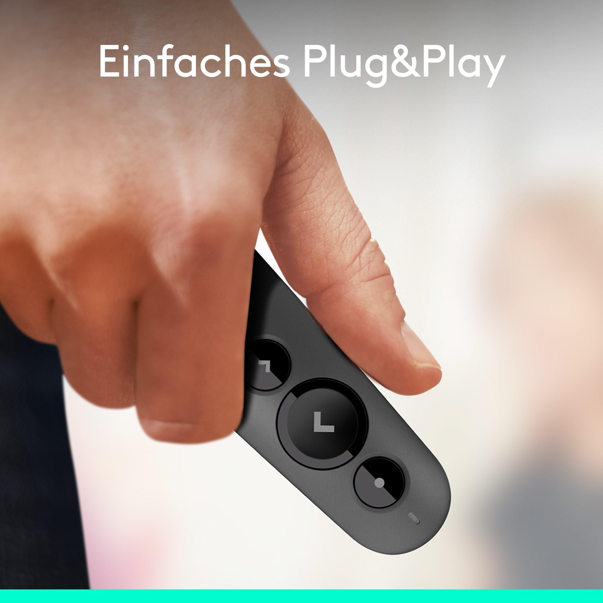 logitech-r500s-presenter-laser-dunkelgrau-mit-20-m-reichweite image 2