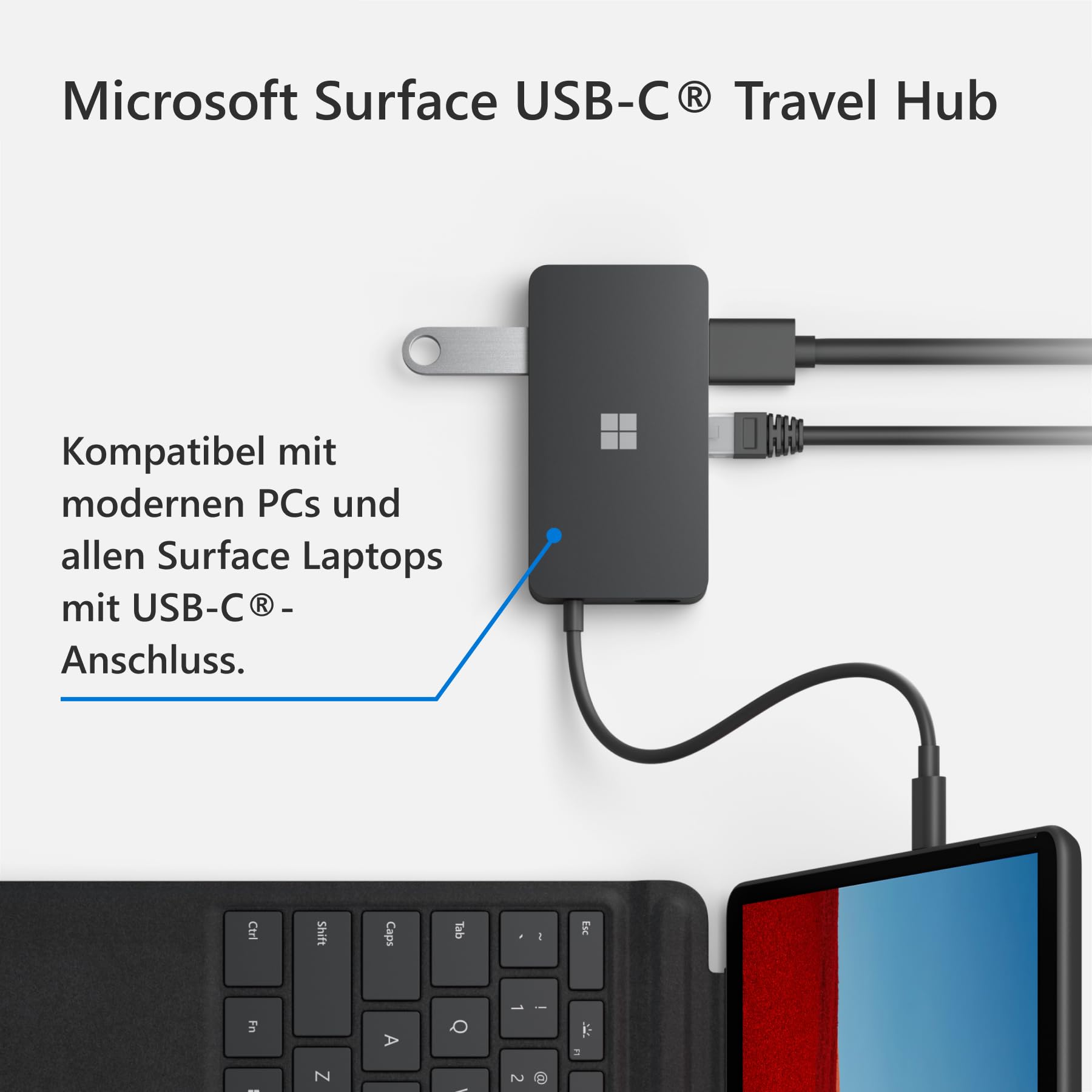 microsoft-surface-usb-c-travel-hub-5-in-1-dockingstation-mit-hdmi image 5