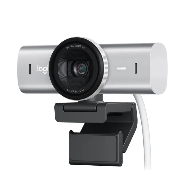 logitech-mx-brio-4k-webcam-pale-grey-streaming-webcam image 1