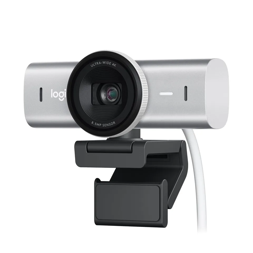 logitech-mx-brio-4k-webcam-pale-grey-streaming-webcam image 1