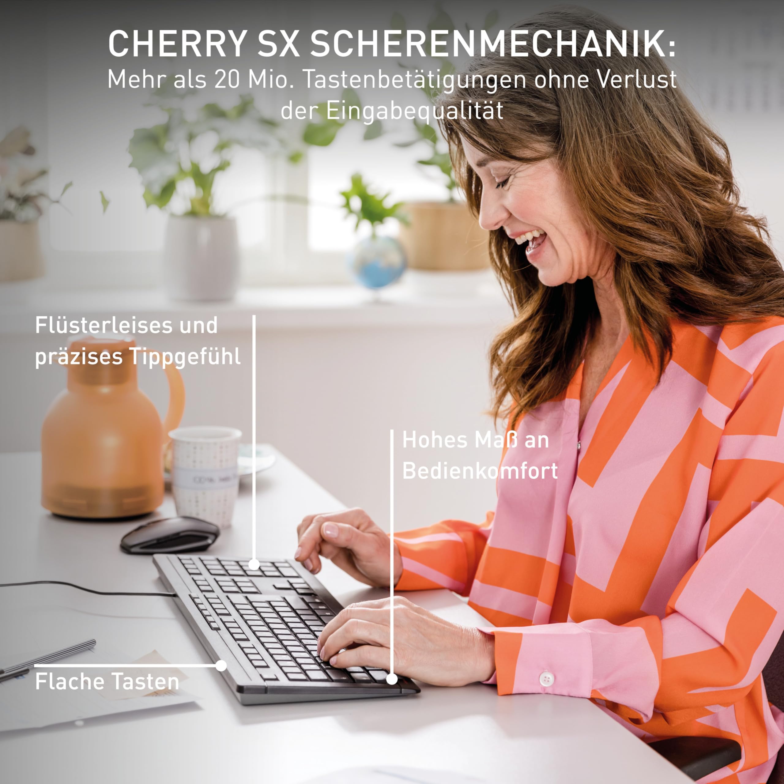 cherry-stream-keyboard-kabelgebundene-tastatur-schwarz image 2