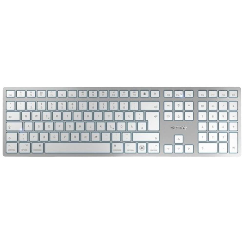 cherry-kw-9100-slim-for-mac-tastatur-wei-qwertz-kabellos image 1