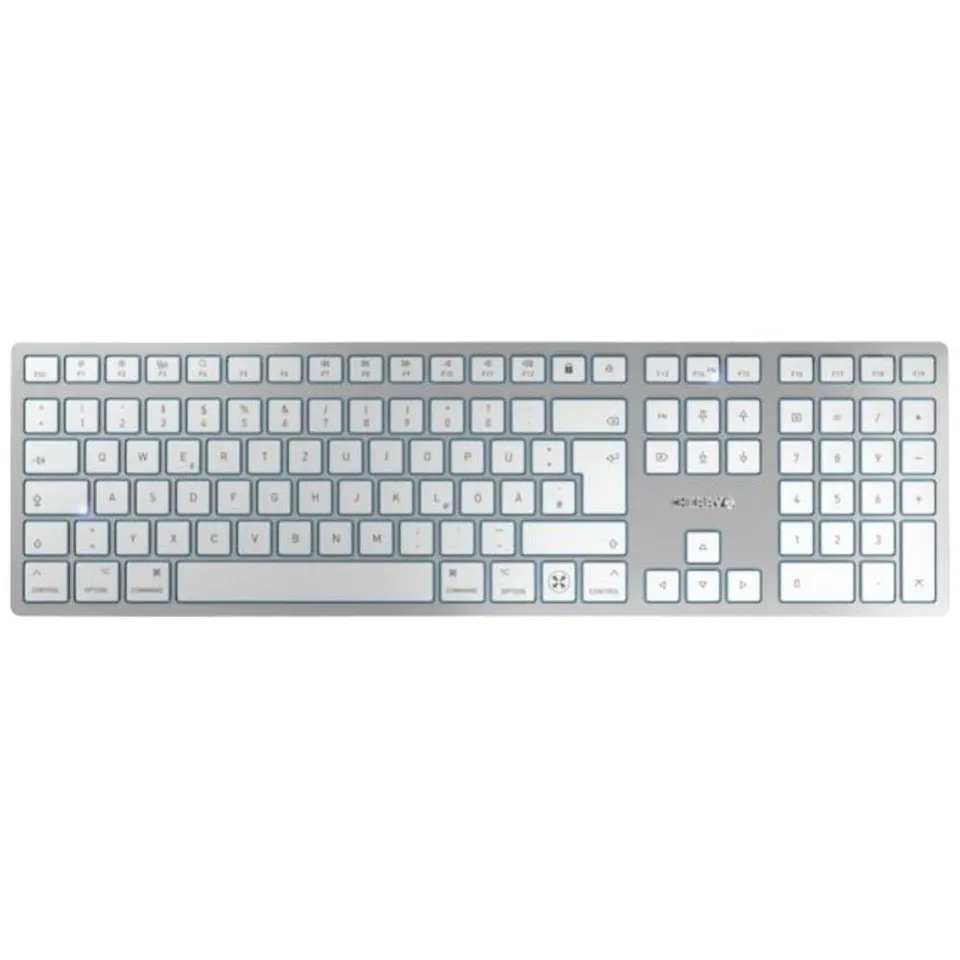 cherry-kw-9100-slim-for-mac-tastatur-wei-qwertz-kabellos image 1