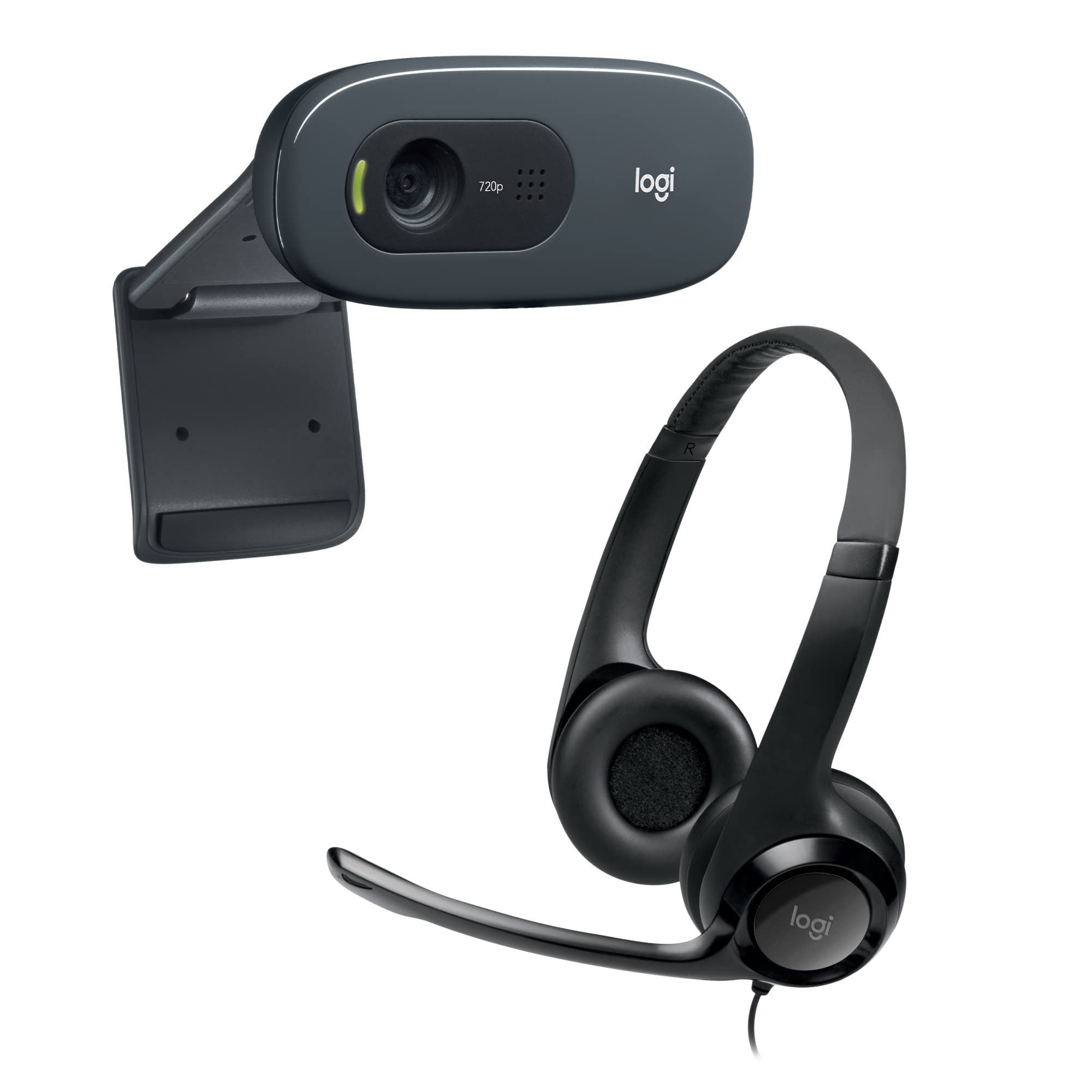 logitech-c270-h390-videokonferenz-set-720p-hd-mit-headset image 1