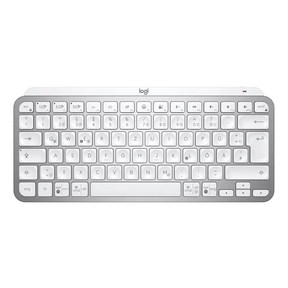 logitech-mx-keys-mini-tastatur-pale-grey-beleuchtet-kompakt image 1