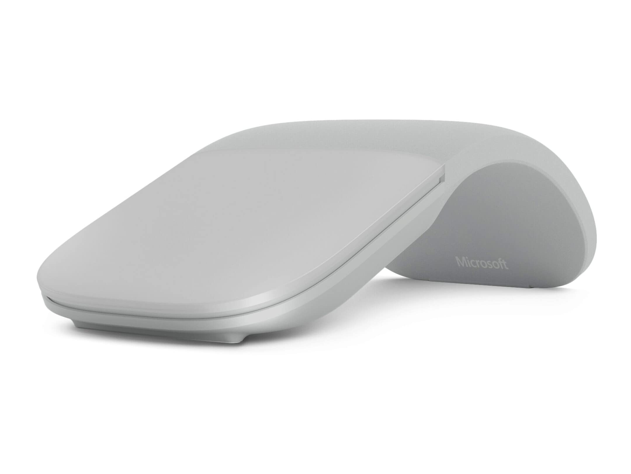microsoft-surface-arc-mouse-bluetooth-platin-flach image 1