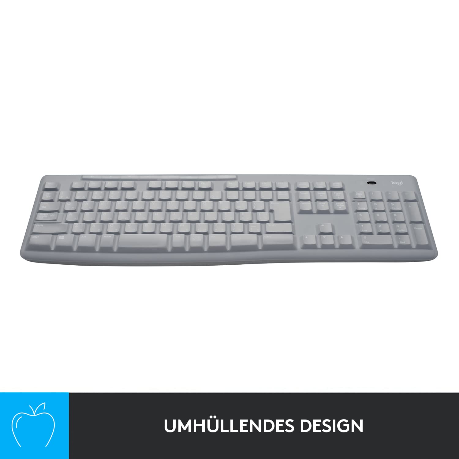 logitech-k270-tastaturschutz-silikon-wei-cover image 2