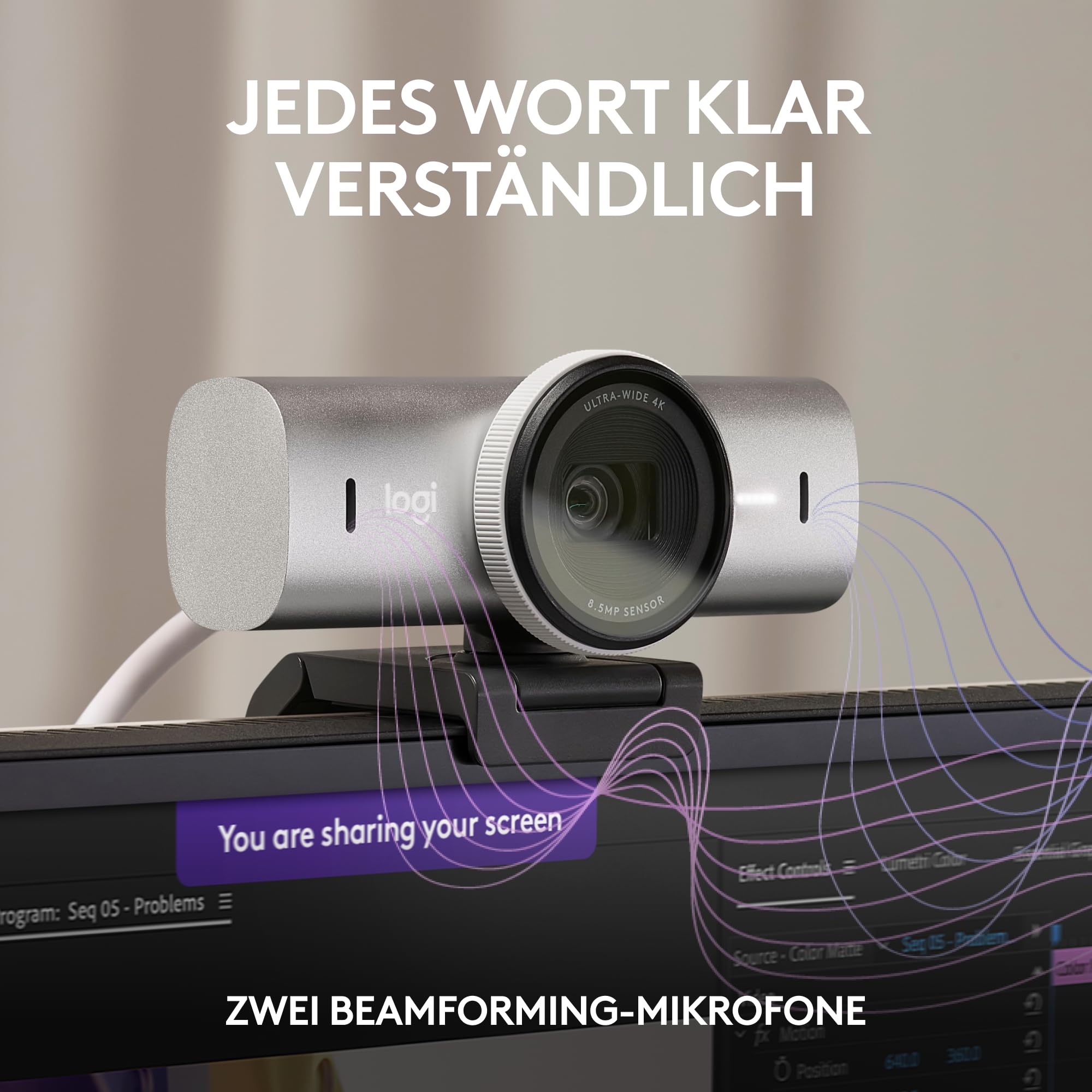 logitech-mx-brio-4k-webcam-pale-grey-streaming-webcam image 4