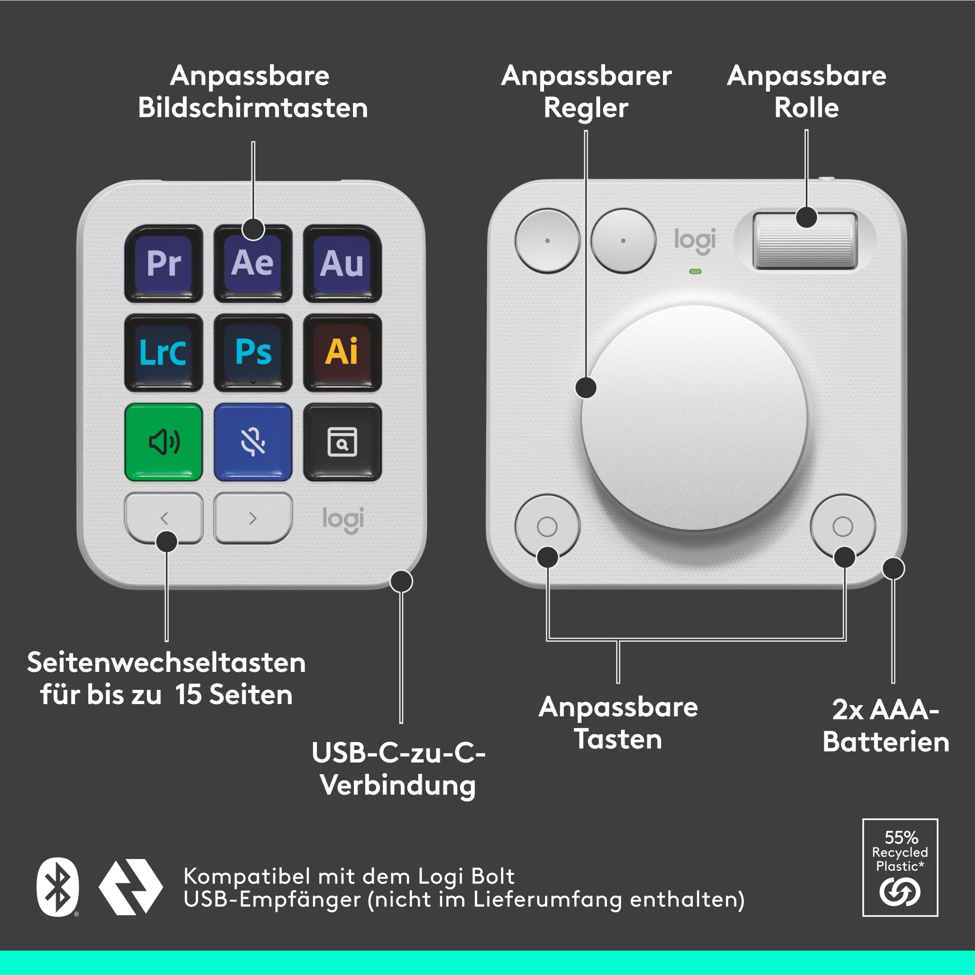 logitech-mx-creative-console-tastenfeld-hellgrau-adobe image 7