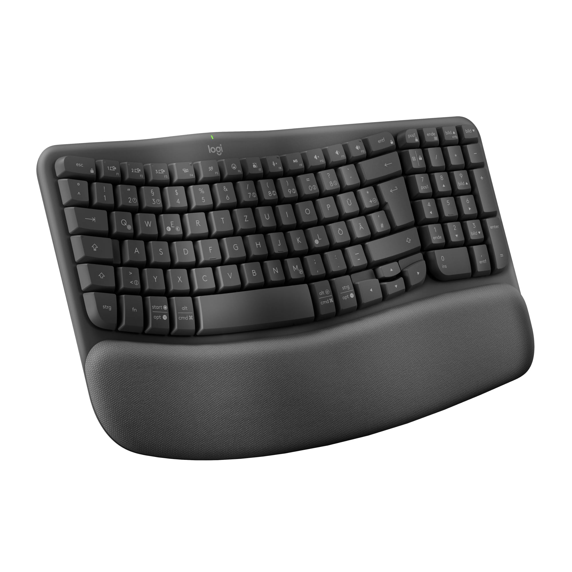 logitech-wave-keys-ergonomische-tastatur-graphit-qwertz image 1