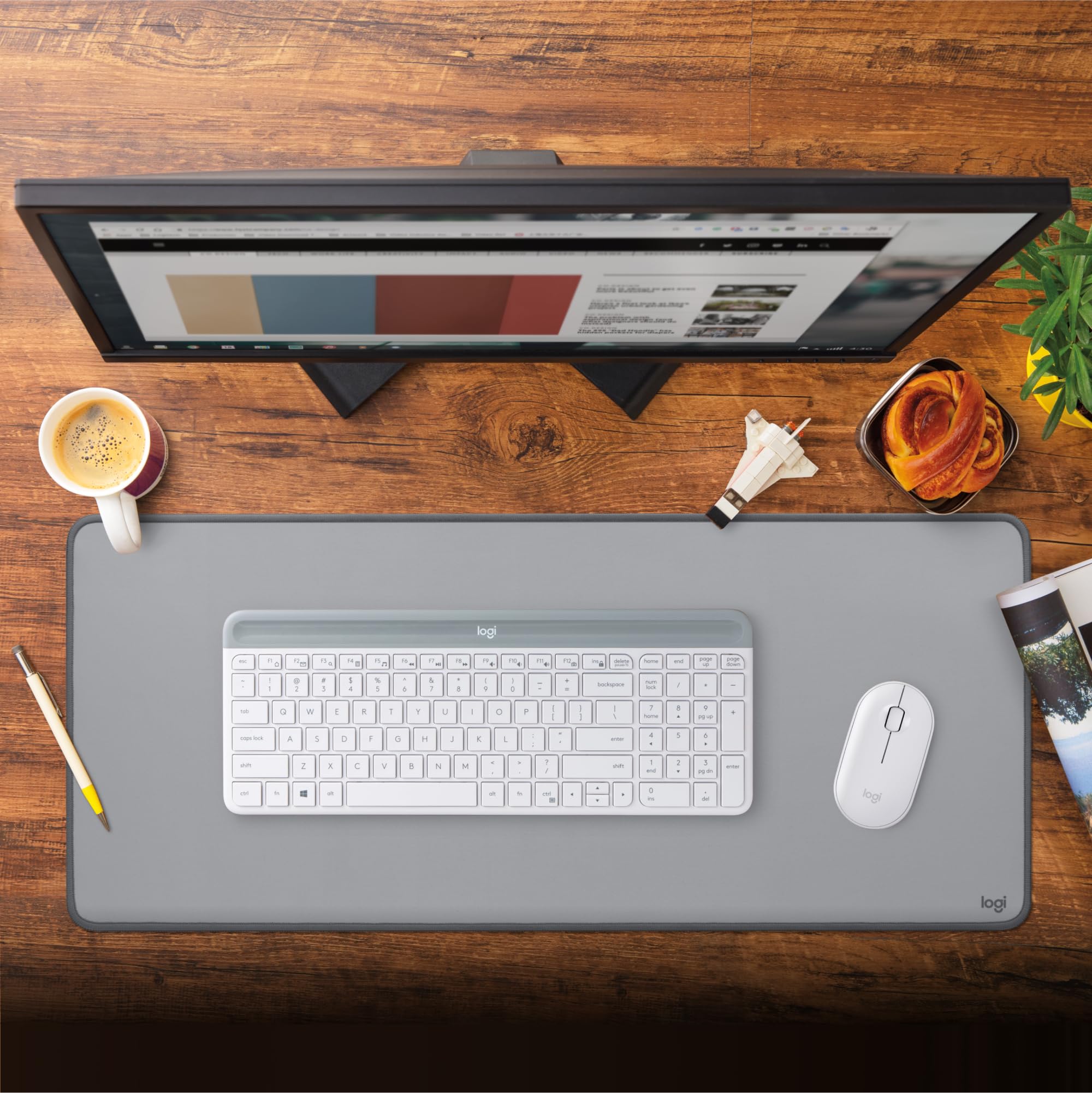 logitech-desk-mat-studio-schreibtischunterlage-grau-70cm image 2