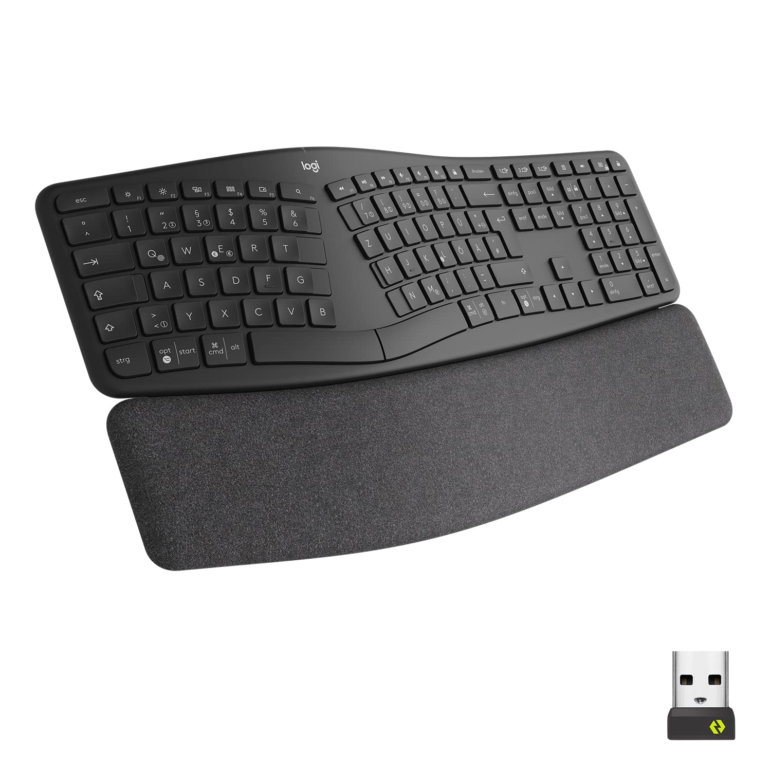 logitech-ergo-k860-for-business-tastatur-kabellos-grau-geteilt image 1