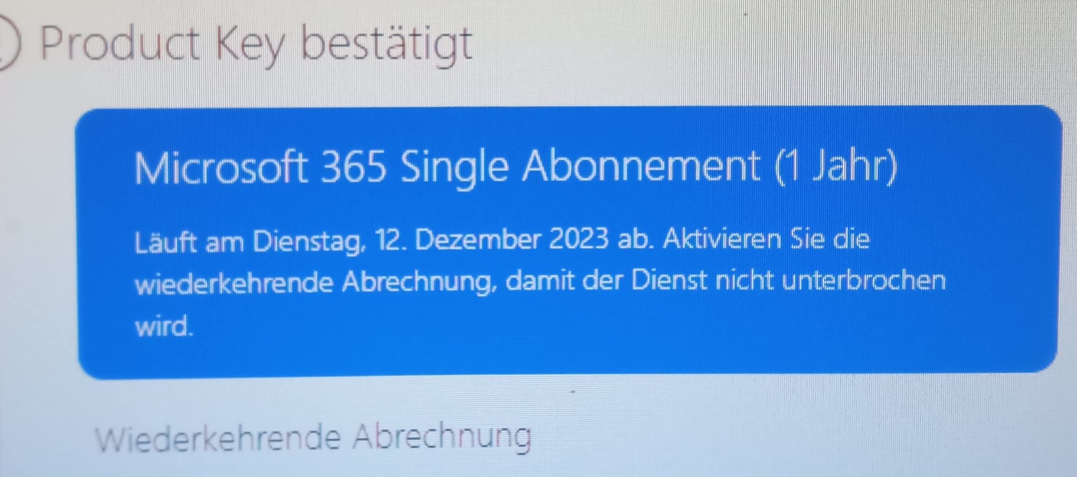 Outlook läuft stabil