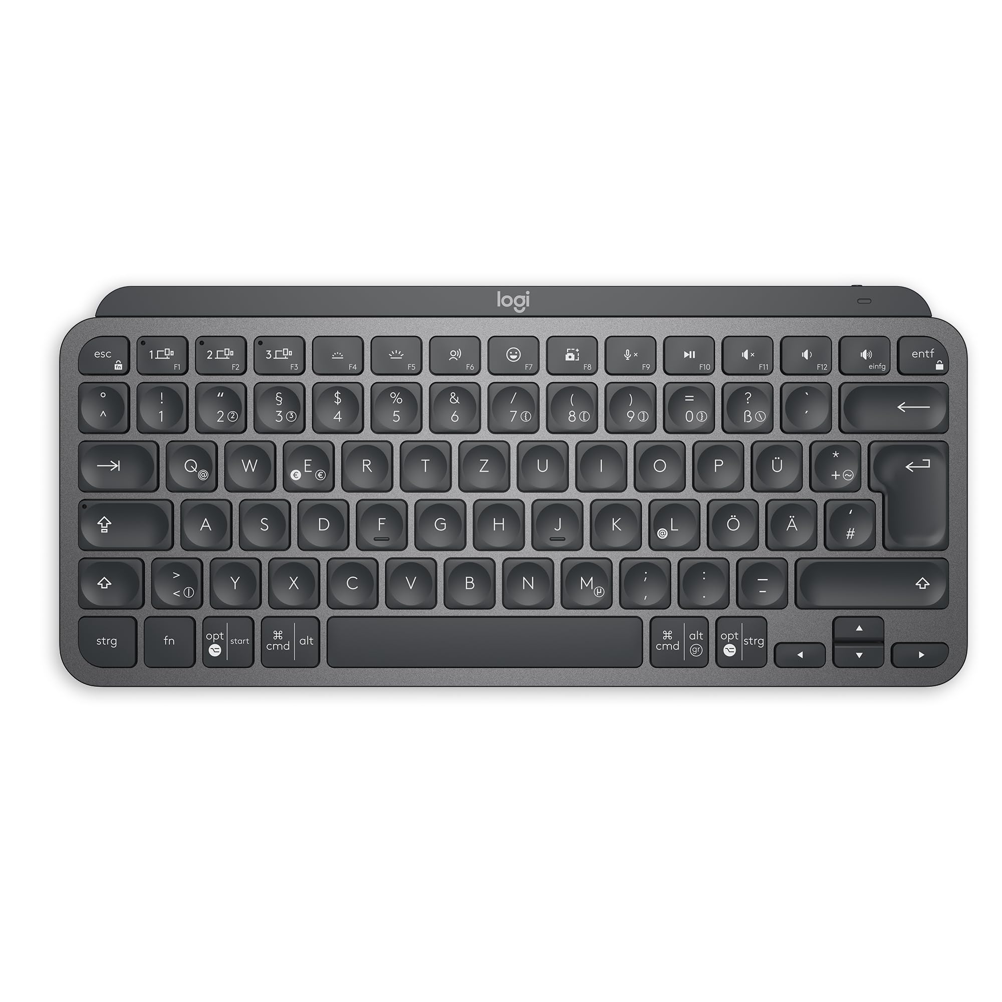logitech-mx-keys-mini-funktastatur-graphit-beleuchtet image 1