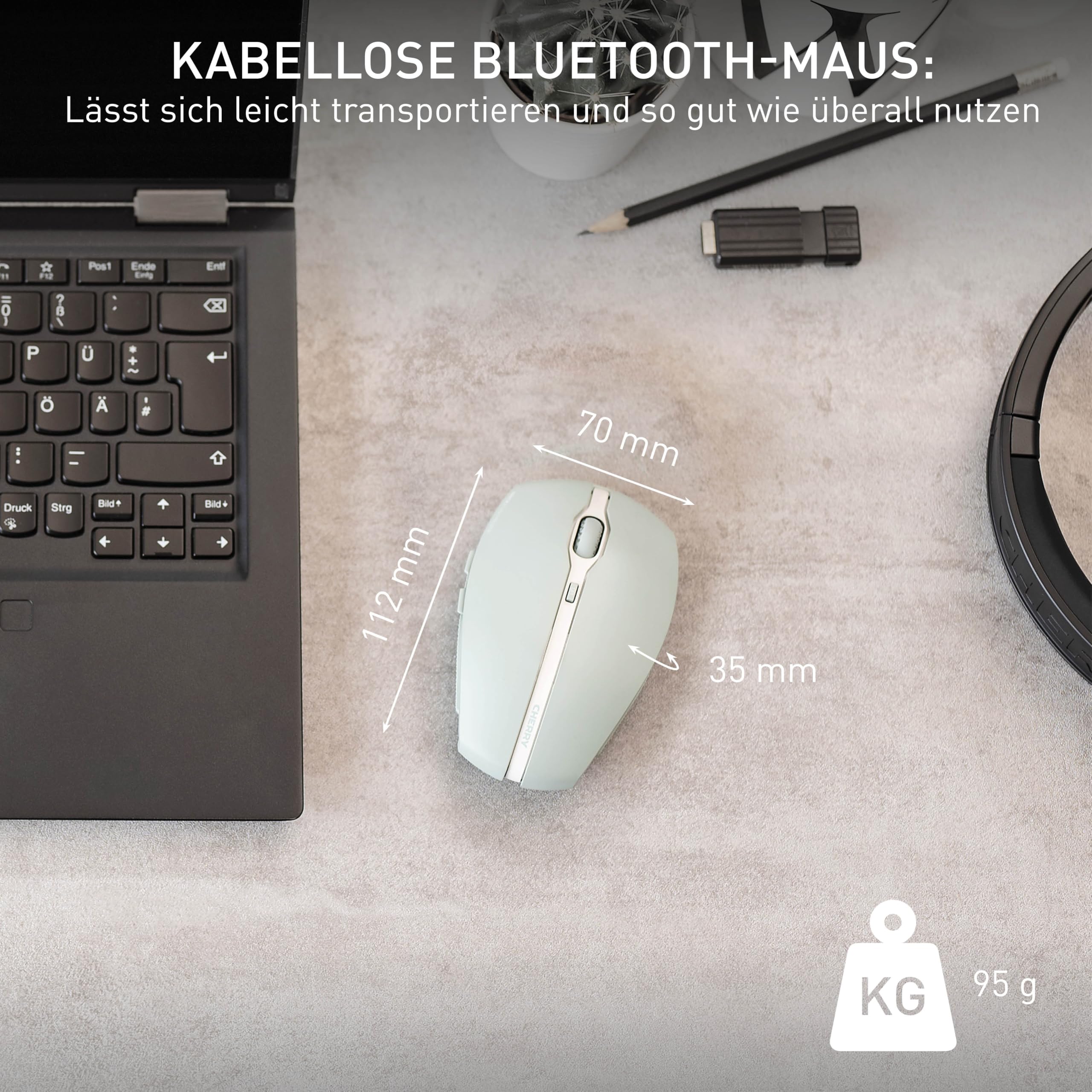 cherry-gentix-bt-maus-kabellos-agave-green image 3