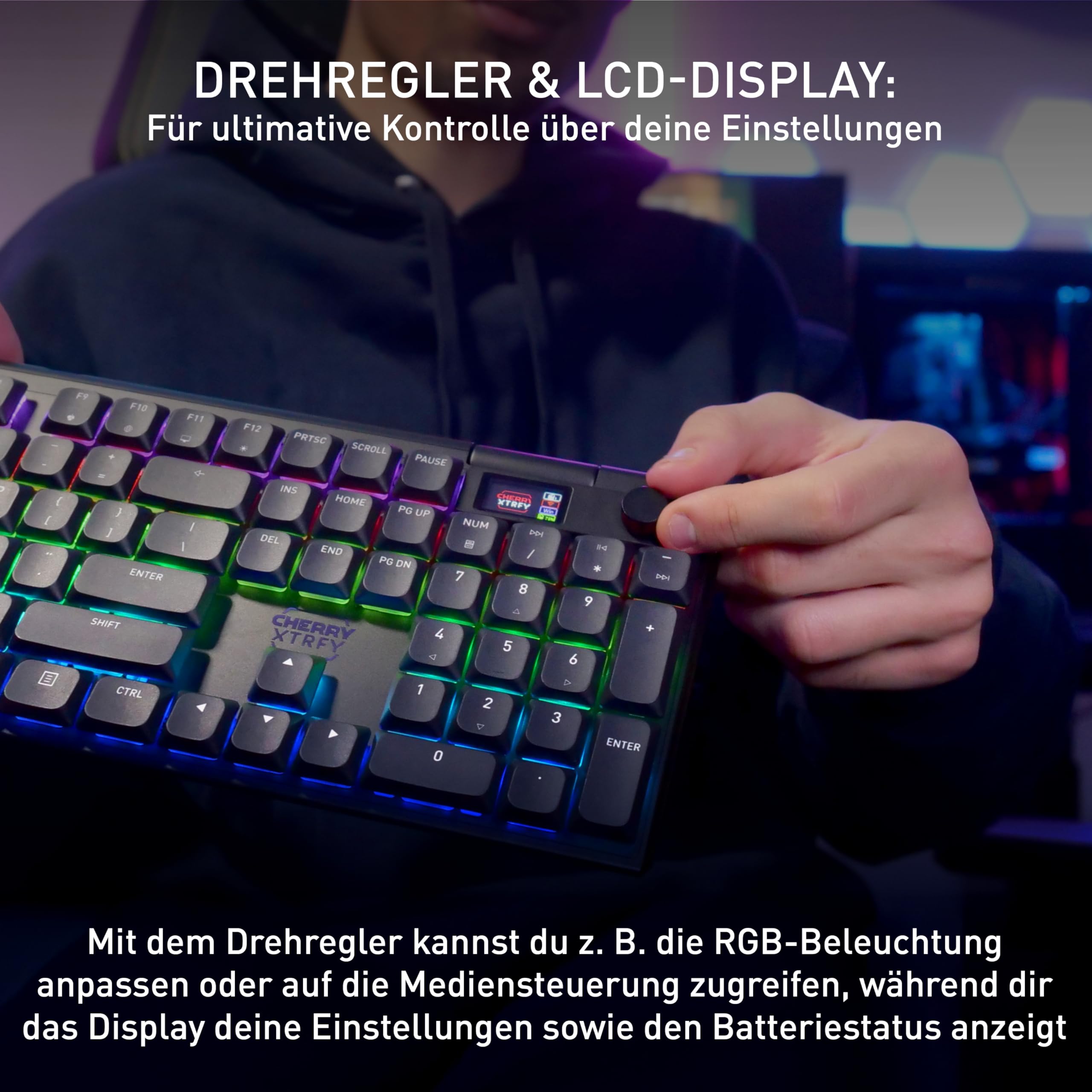 cherry-xtrfy-mx-10-1-wireless-tastatur-qwertz-schwarz-low-profile image 5