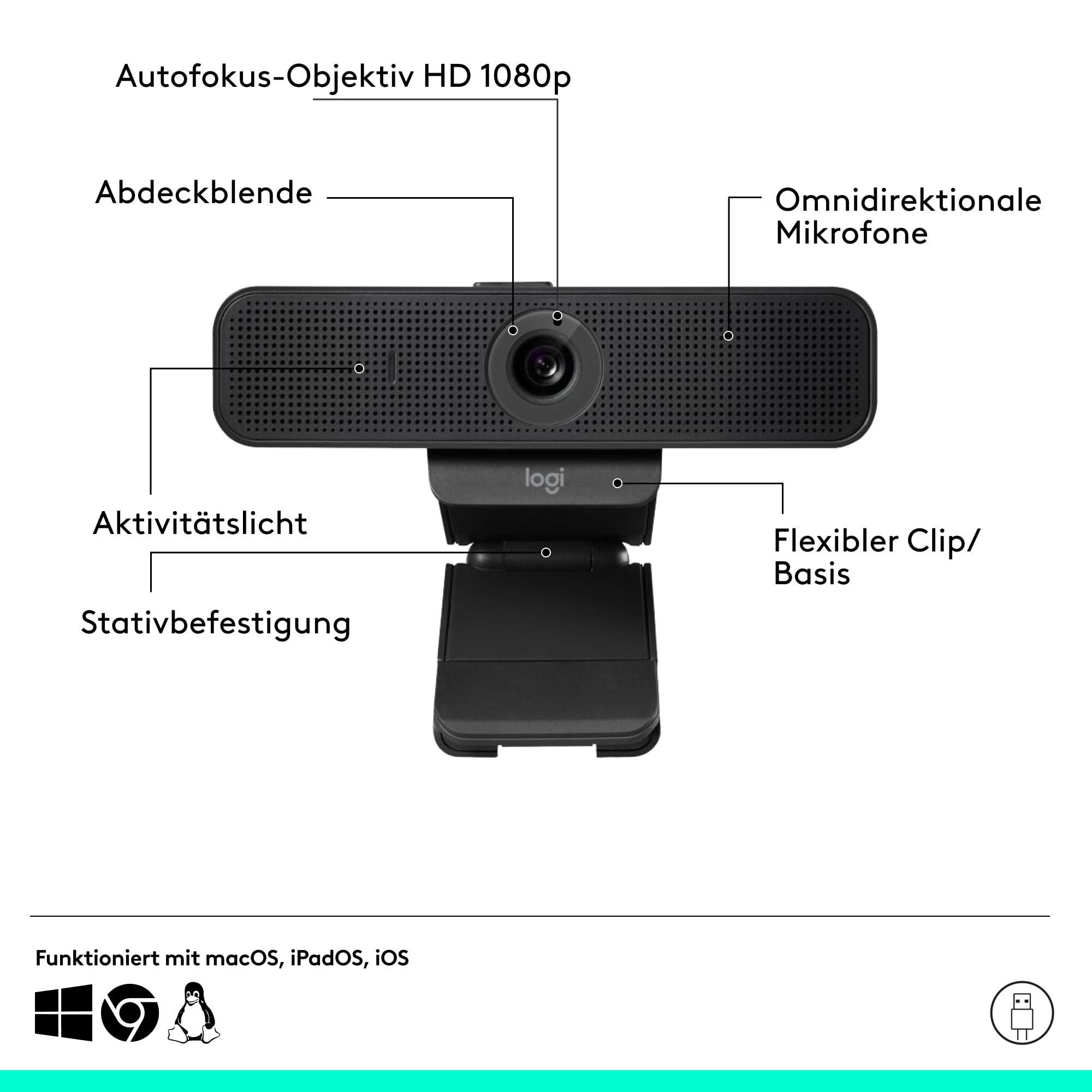 logitech-c925e-business-webcam-full-hd-1080p-mit-schutz image 8