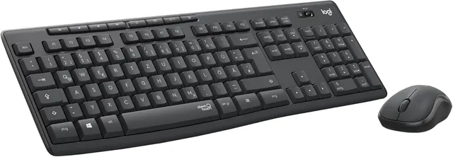 logitech-mk270-tastatur-maus-set-kabellos-schwarz-combo image 1